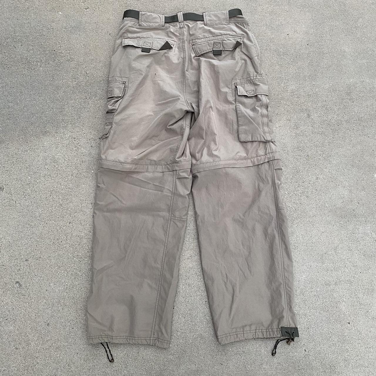 Men's Cream and Tan Trousers Depop