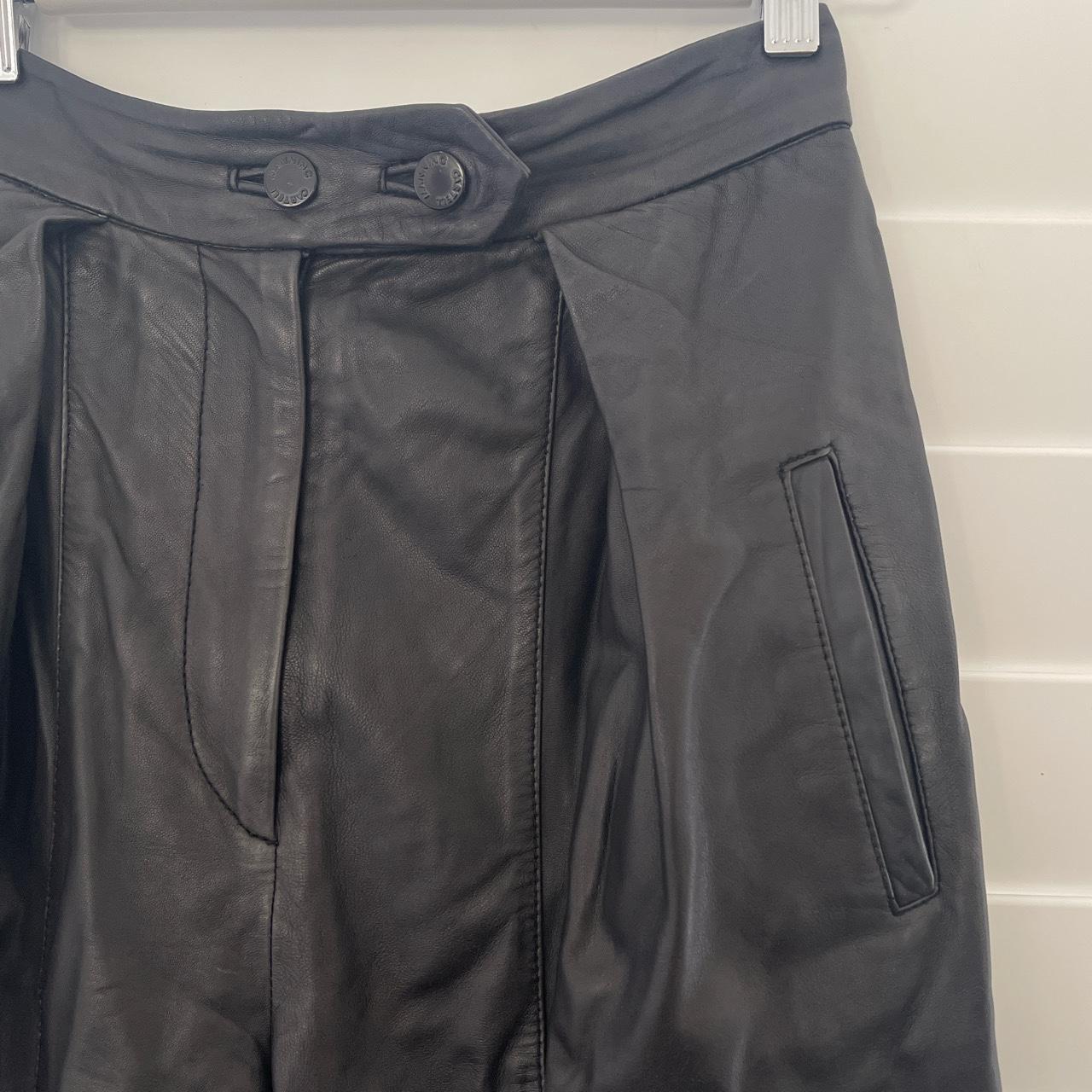 Manning Cartell Leather Cigarette Pant size 6.... - Depop