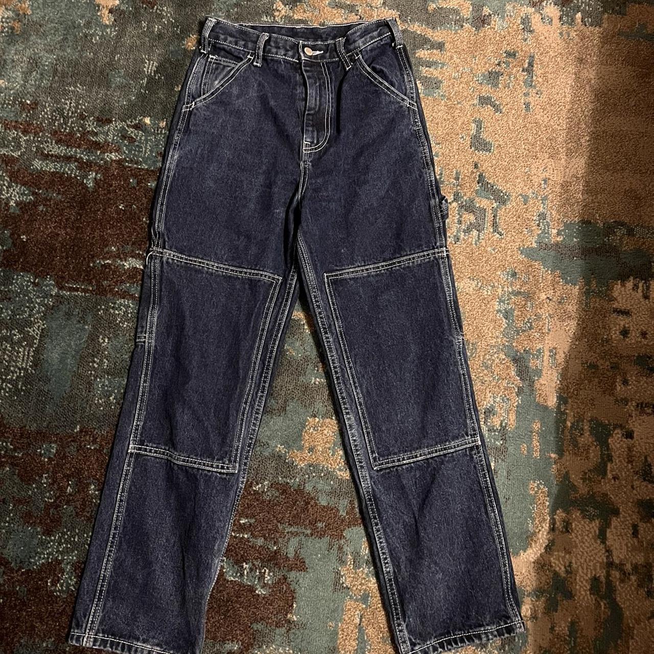 brandy melville carpenter jeans dark wash carpenter... Depop
