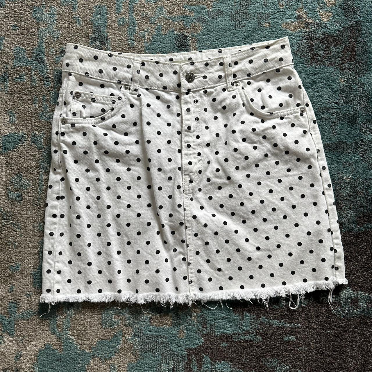 Topshop polka hot sale dot skirt