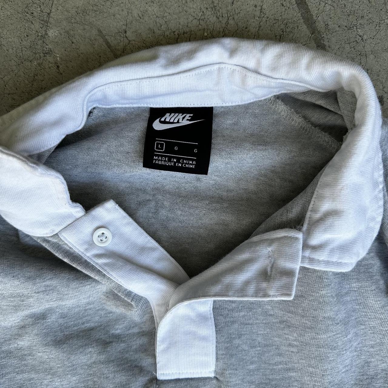 swoosh rugby shirt