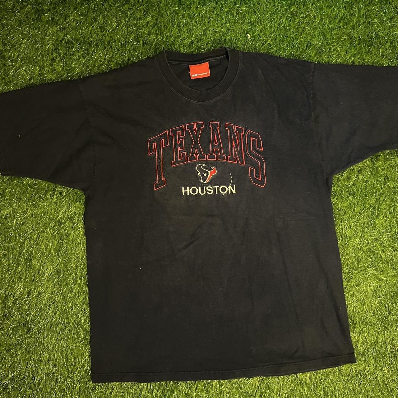 Vintage Y2K Houston Texans NFL Football T Shirt Size - Depop