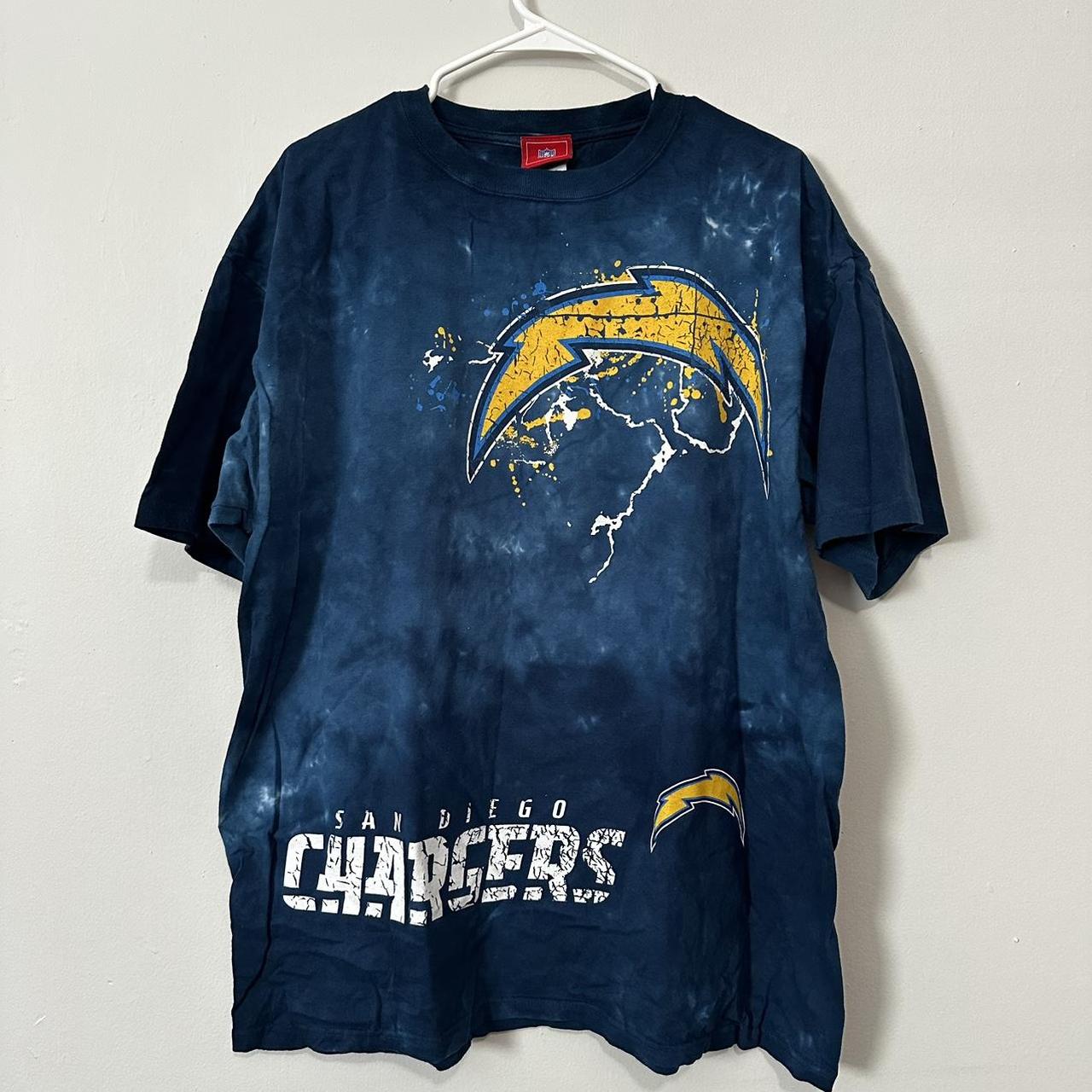 Early 2000s San Diego chargers shirt with - Depop