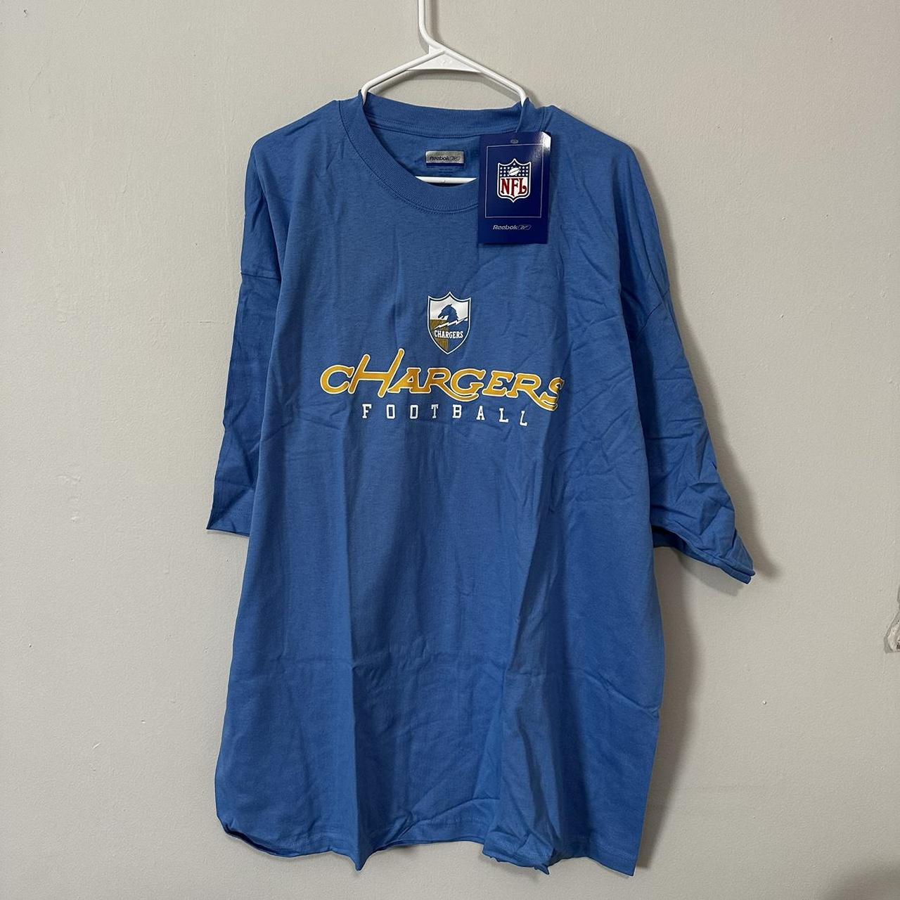 2000s Reebok San Diego chargers deadstock T-shirt...
