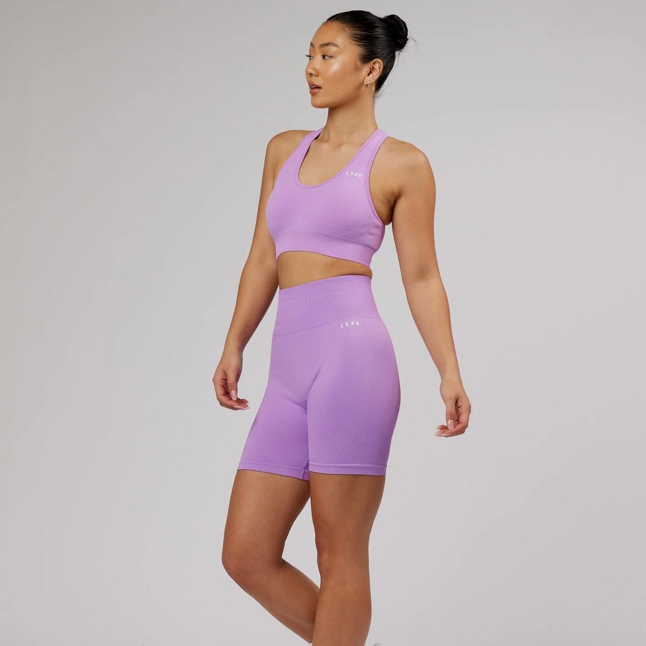 LSKD - Limitless Seamless Mid Short - Lilac💜... - Depop