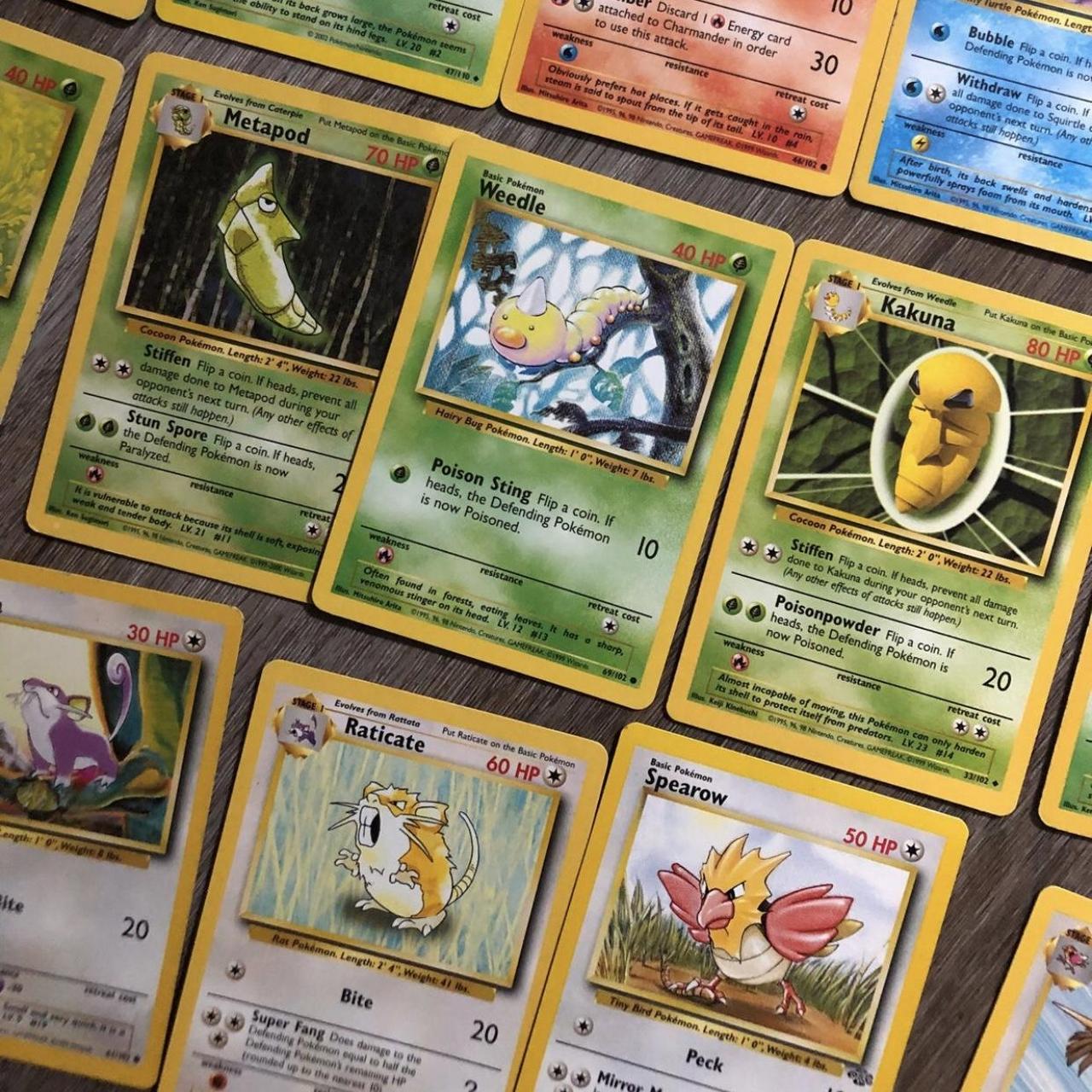 FUNSKOOL POKEMON METERIOD VINTAGE TRUMP CARDS SET OF 5 , TRADING