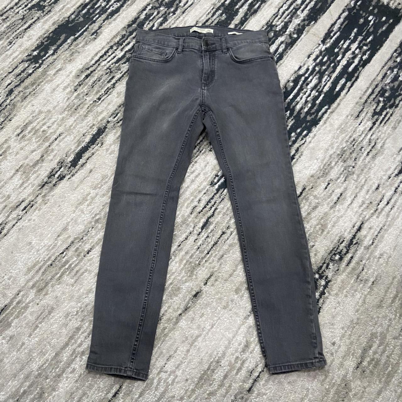 Mango Men's Jeans - Grey/Black - 32" – Mango Men's Size Waist 32 Inseam 30 …