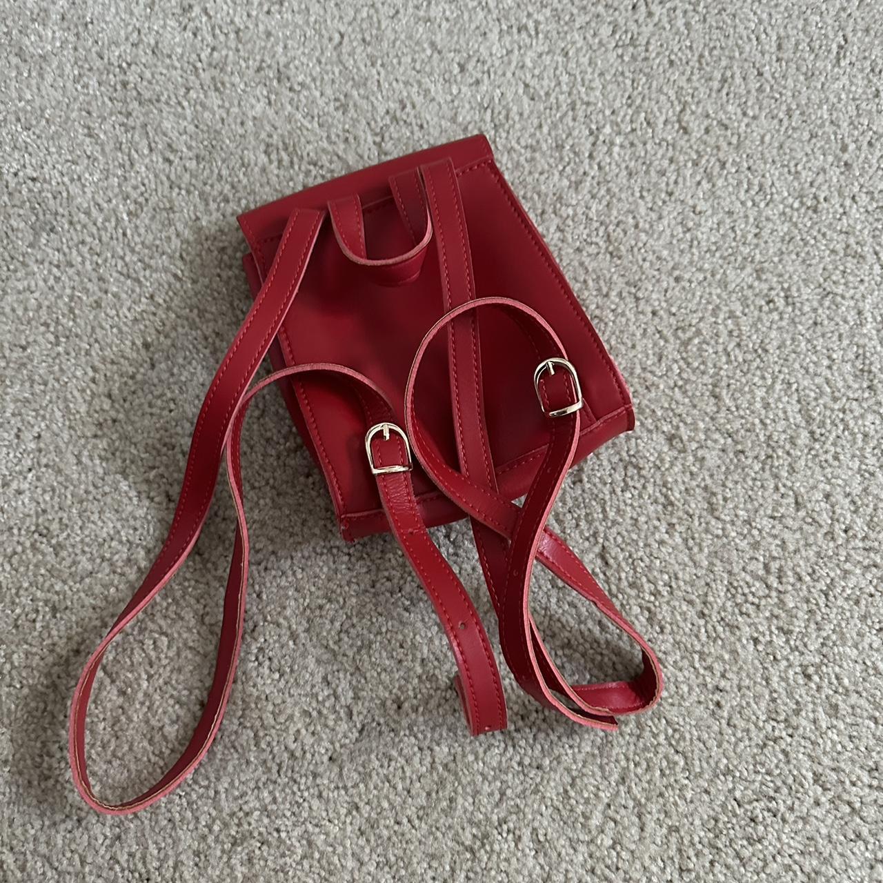 Brandy Melville red mini mackpack ️ cute mini bag... Depop