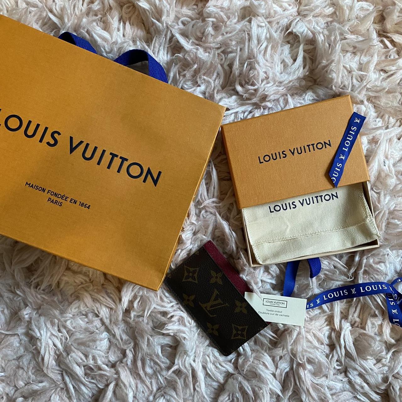 Louis Vuitton Monogram Card Holder Fuchsia 570233