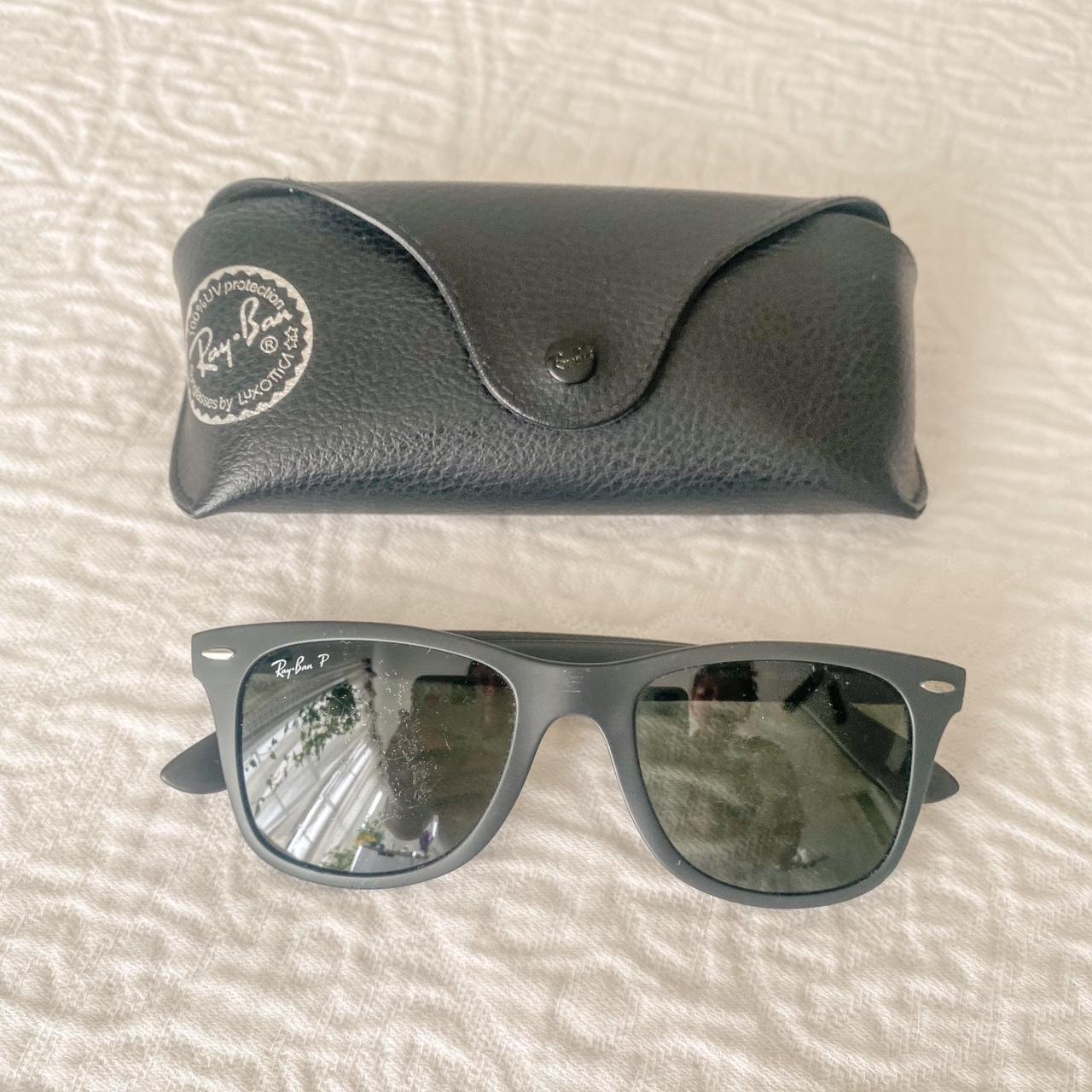 Preloved ultra-light Ray-Ban Wayfarers!! Super nice... - Depop