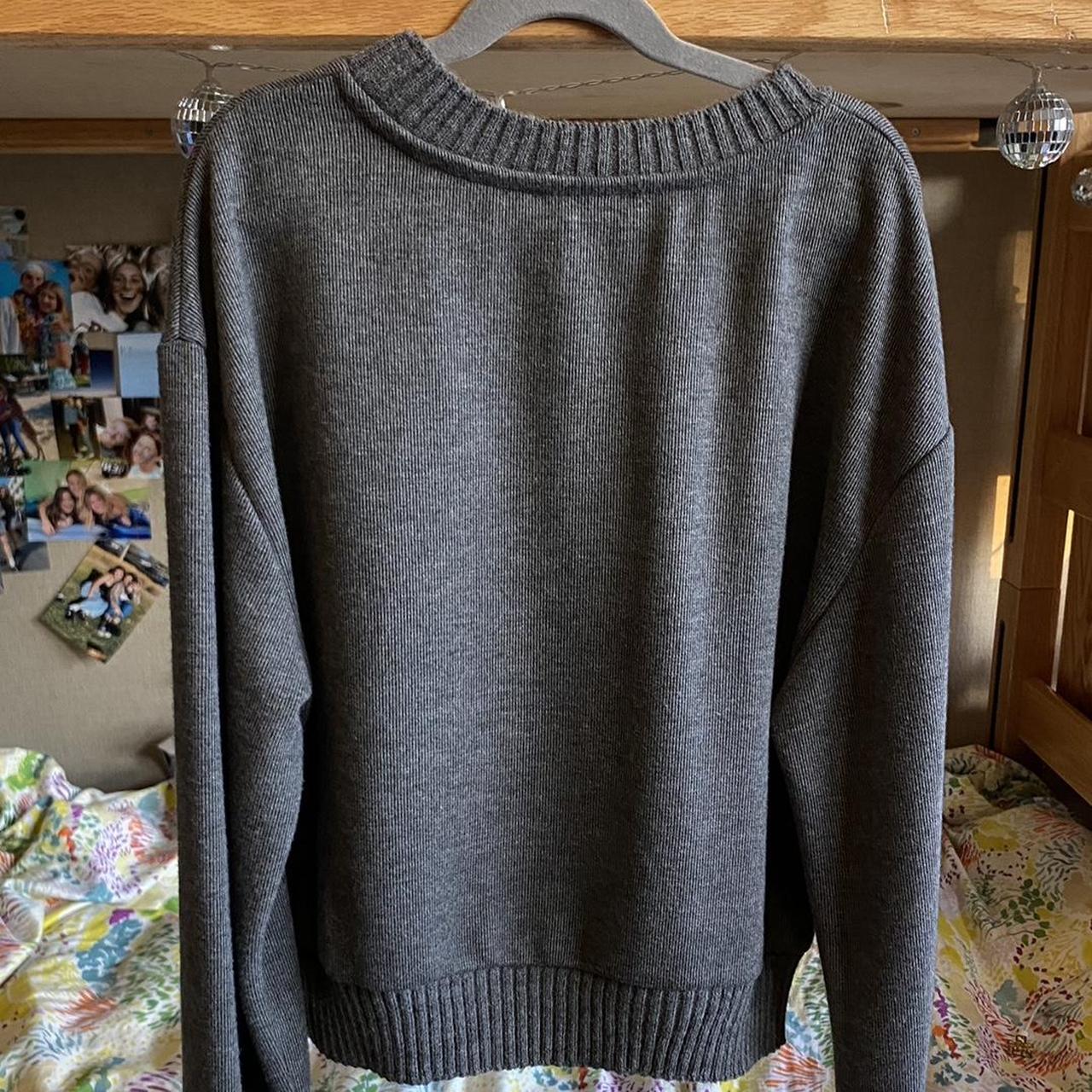 Zara Women's Grey Jumper | Depop