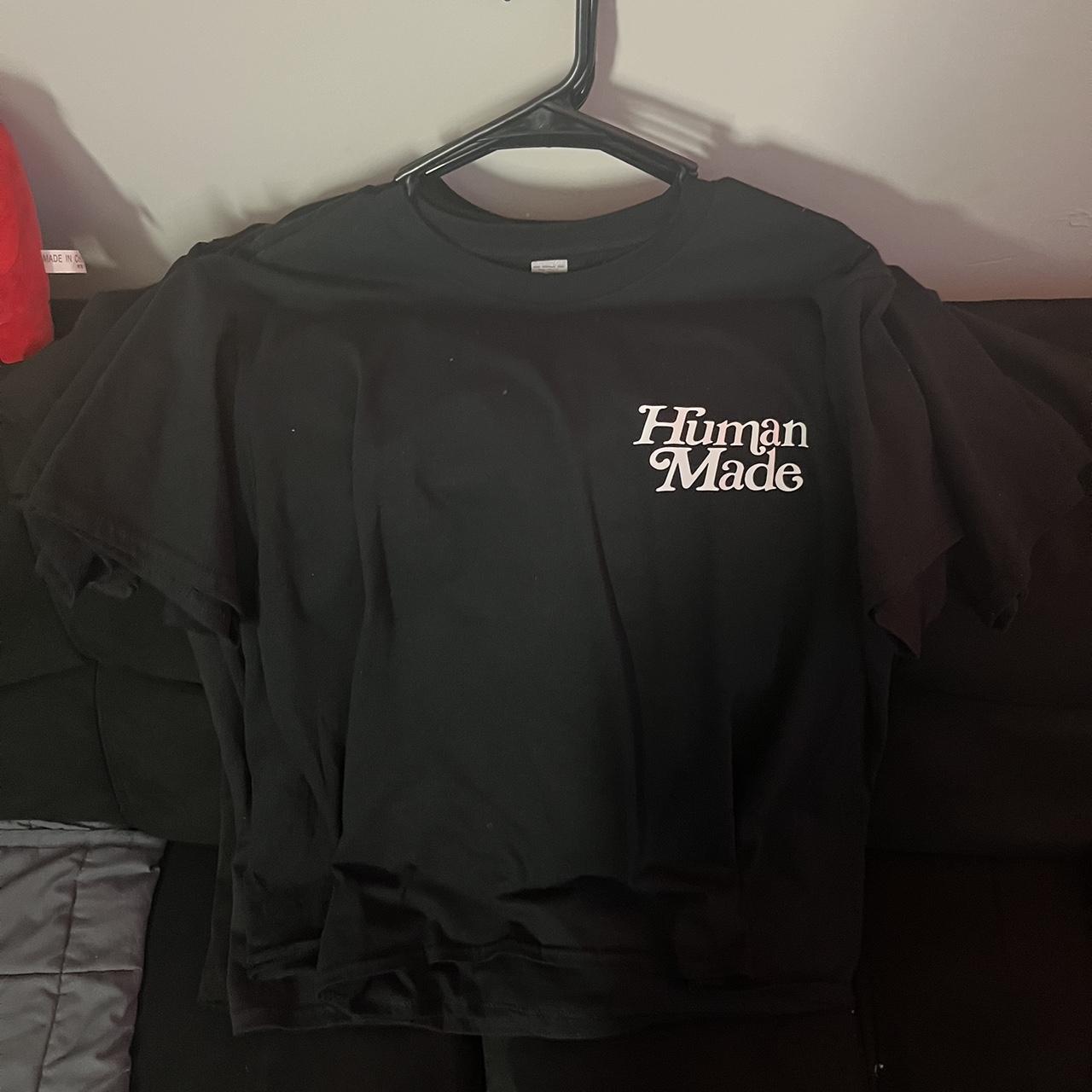 Human Made Girls Don't Cry t-shirt. Nigo - Depop