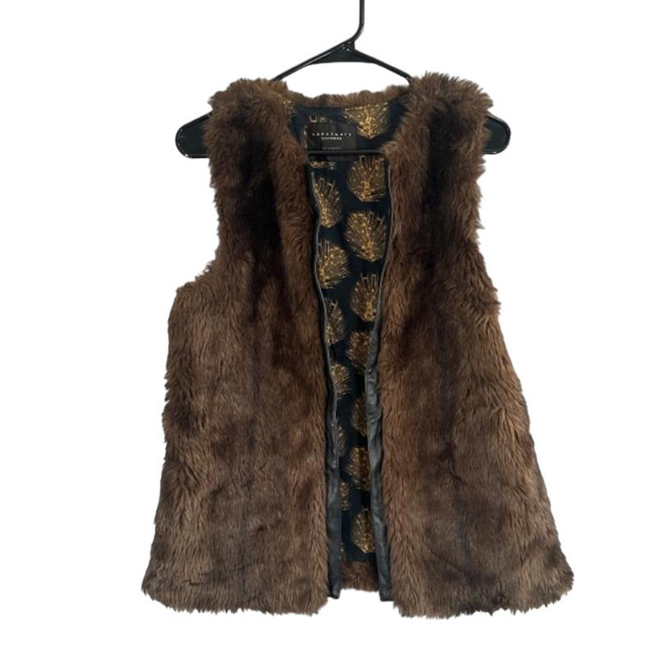 Sanctuary deals fur vest