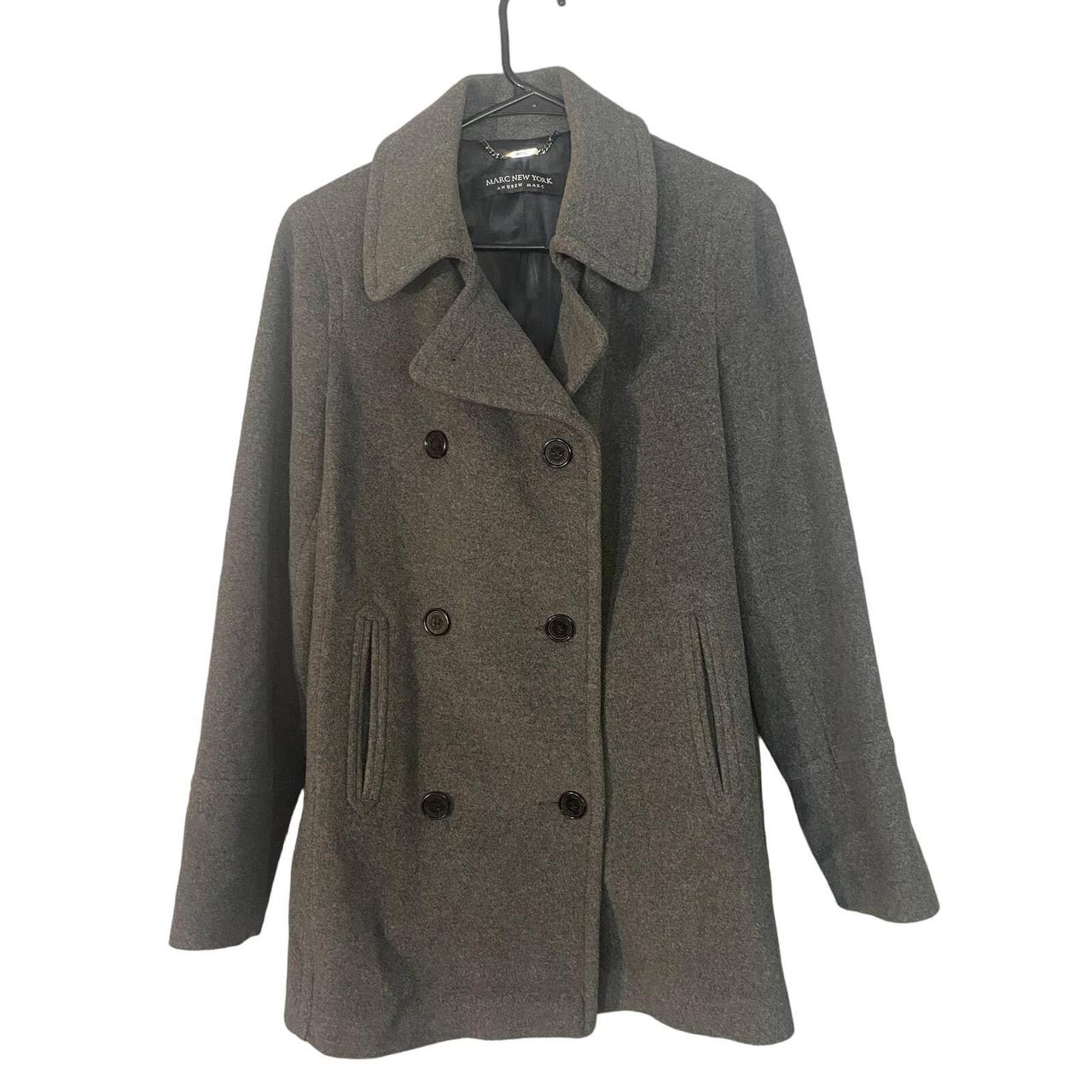 Marc New York by Andrew Marc - Gray Wool purchases Pea Coat