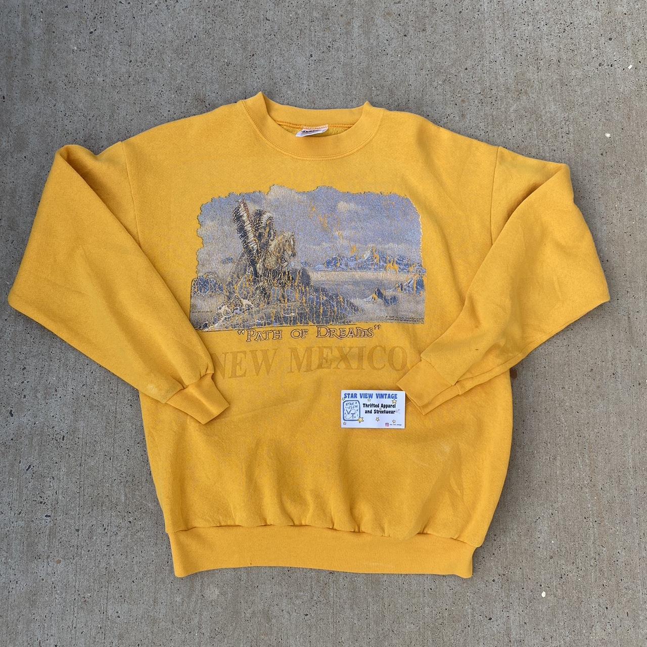 Men's Yellow Jumper | Depop