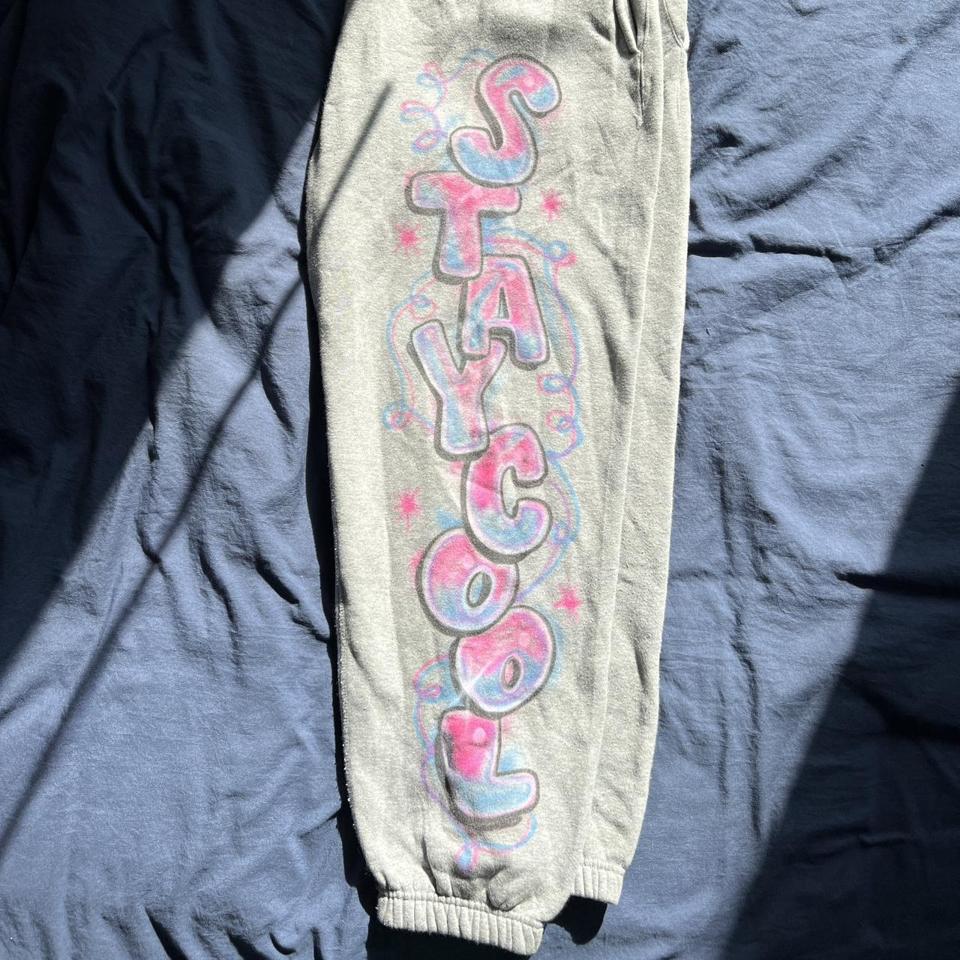 StayCool LAmade sweatpants in cool custom airbrush Depop