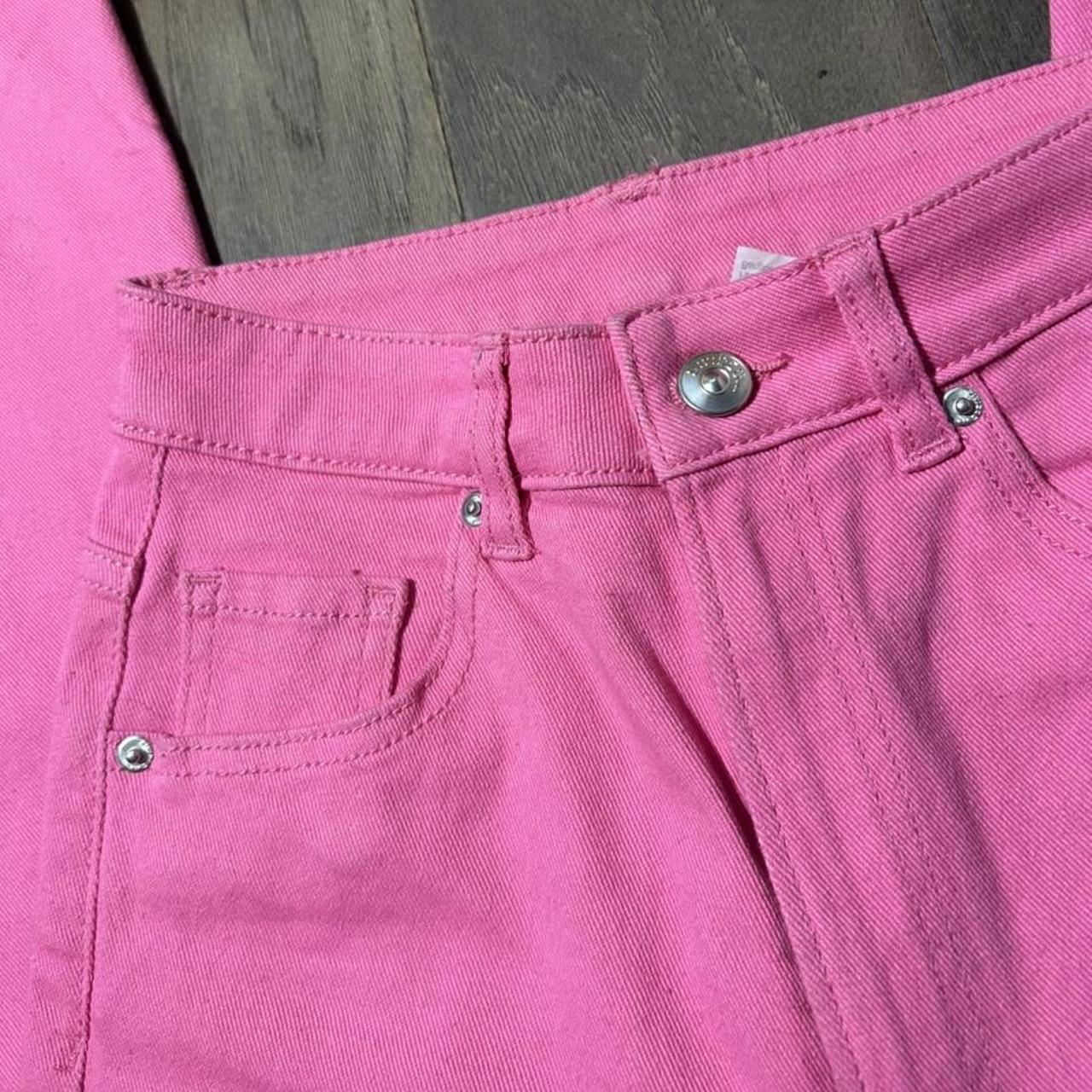H M Pink Jeans size 2 message Me With Any Depop H M Pink Jeans size 2 message Me With Any Depop