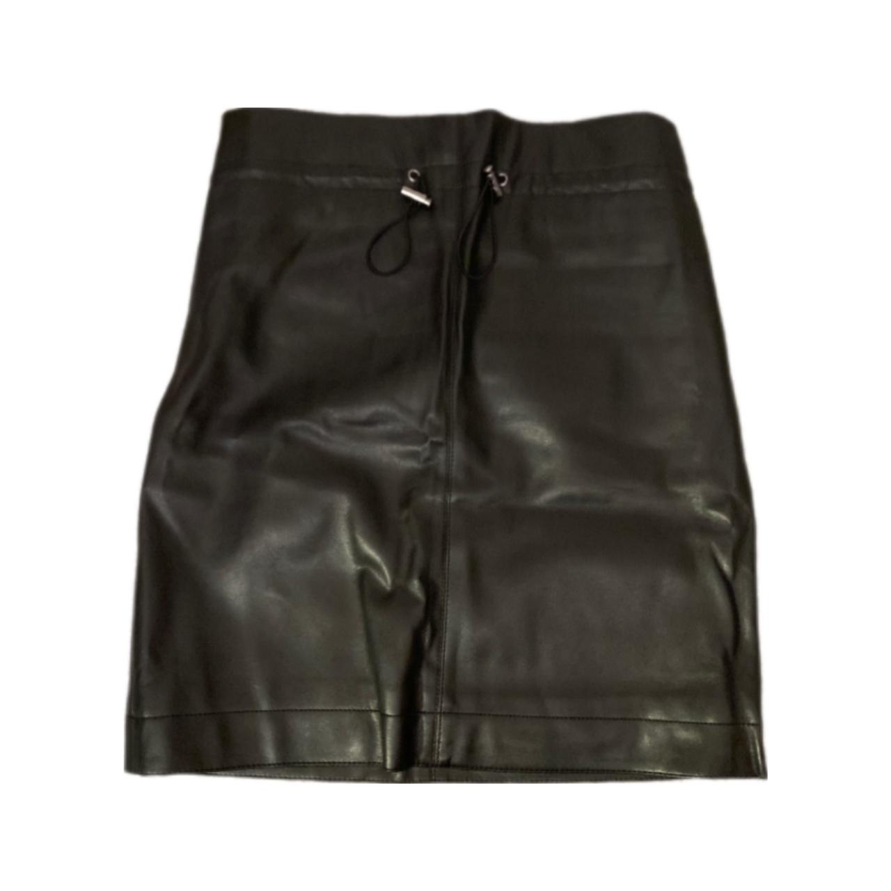 Leather Mini Skirt H&M Depop