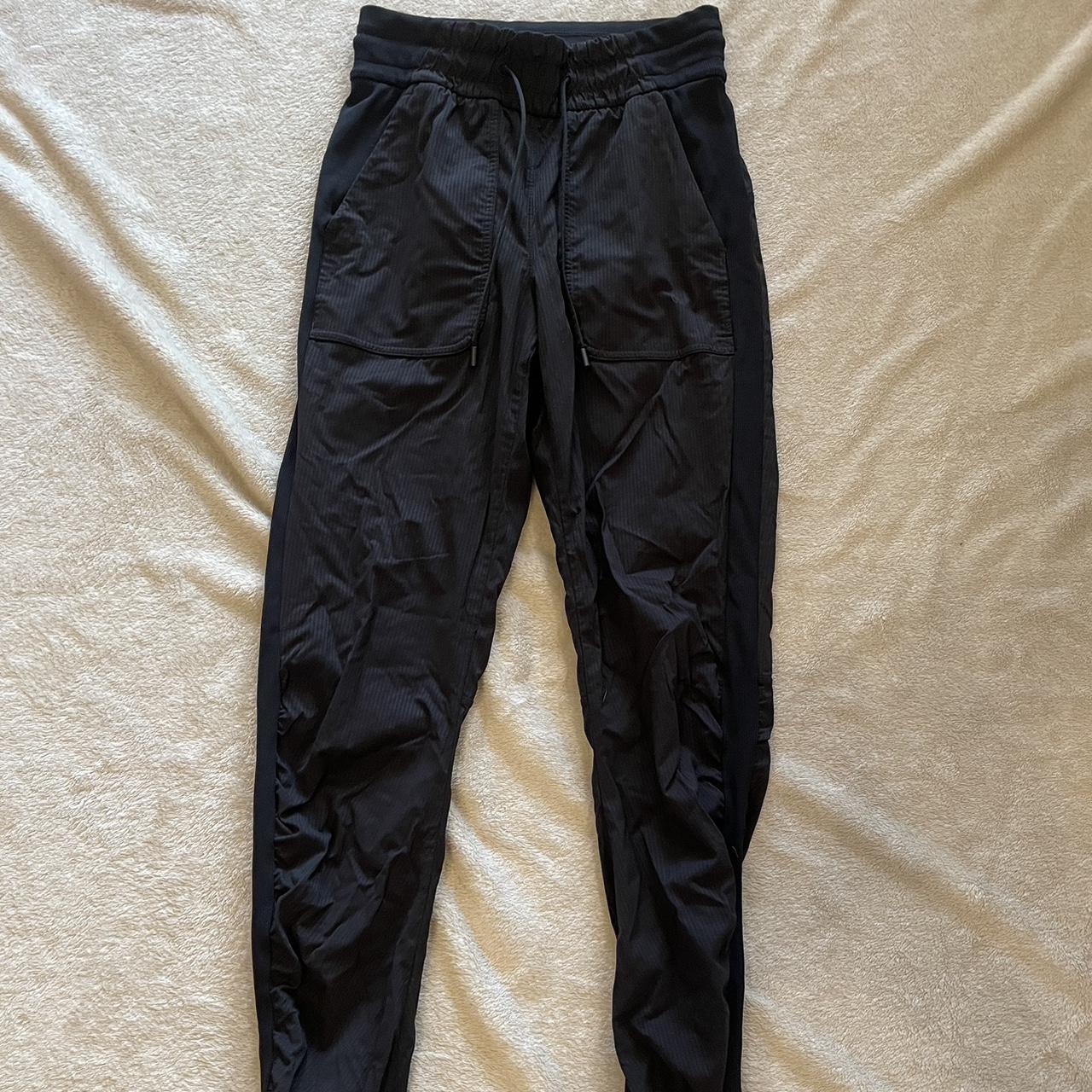 Lululemon Women's Black Joggers-tracksuits | Depop