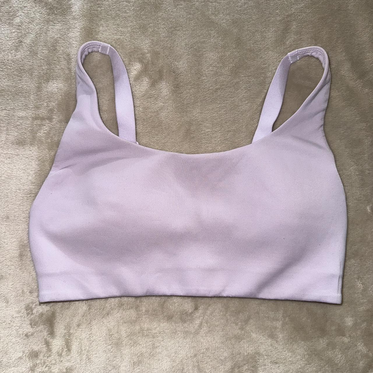 Very cute blue and white sports bra bought from tk - Depop