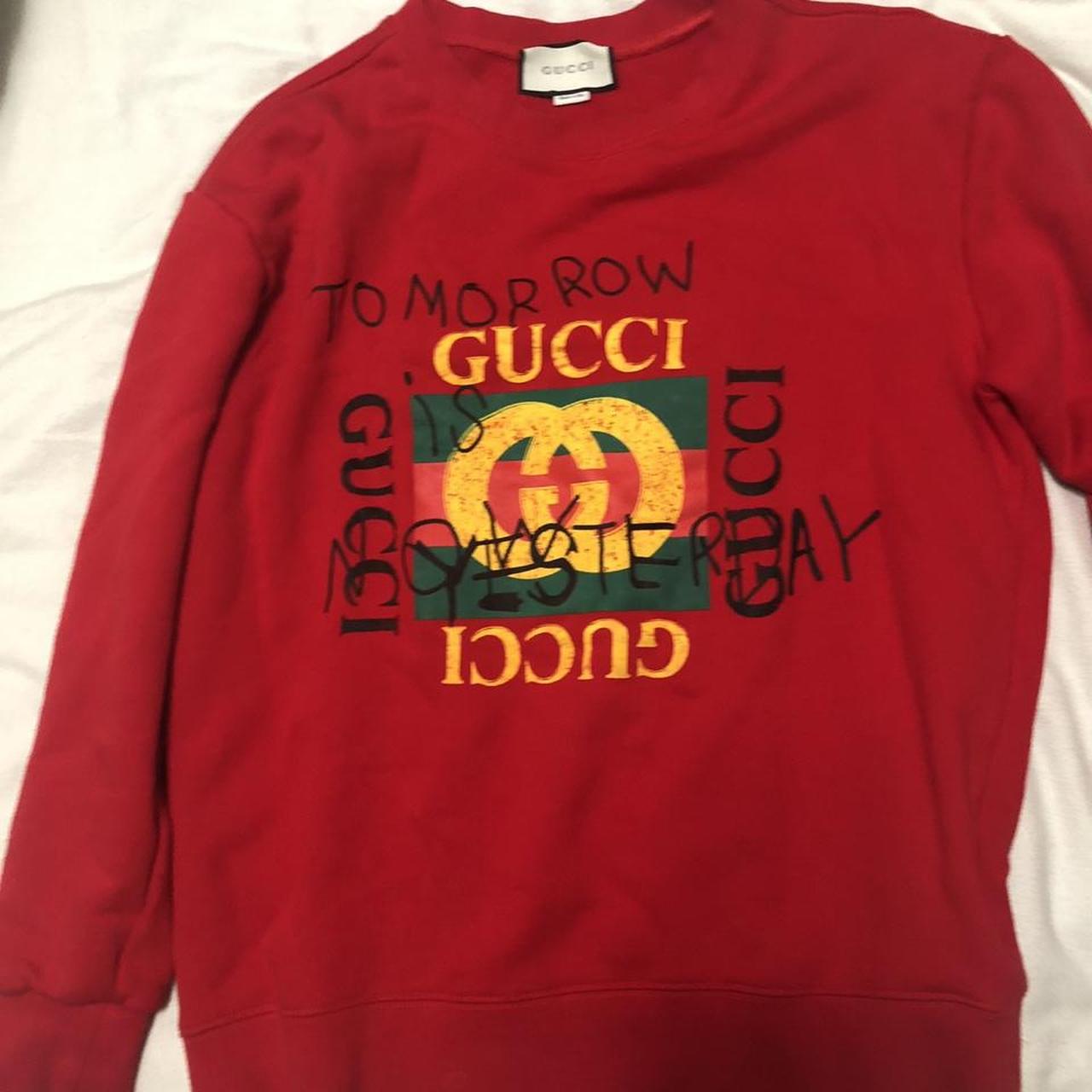 Vintage Gucci Red Jumper Gucci Rare Vintage Tom Ford Era Men's