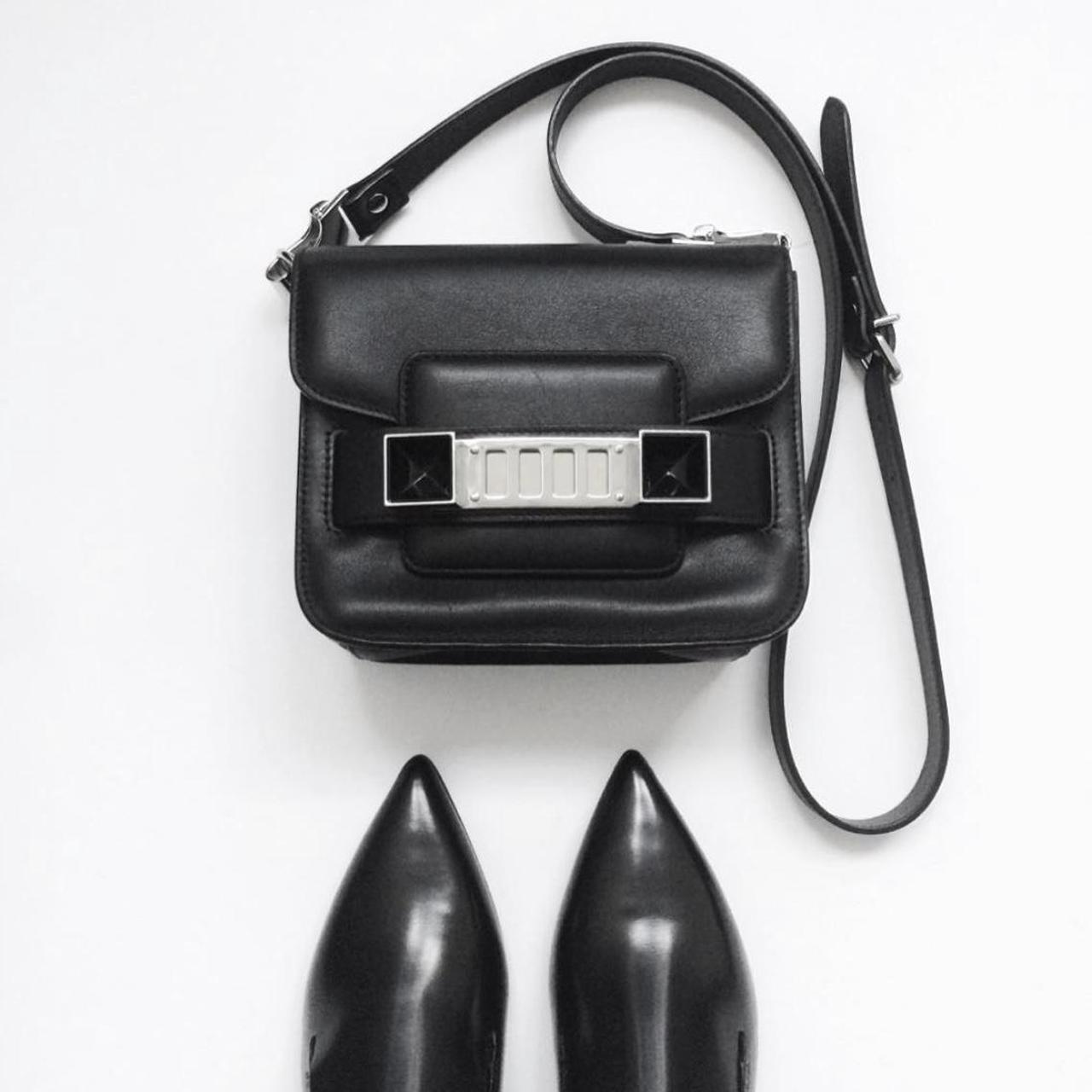 Proenza Schouler PS11 mini handbag Black Leather Depop