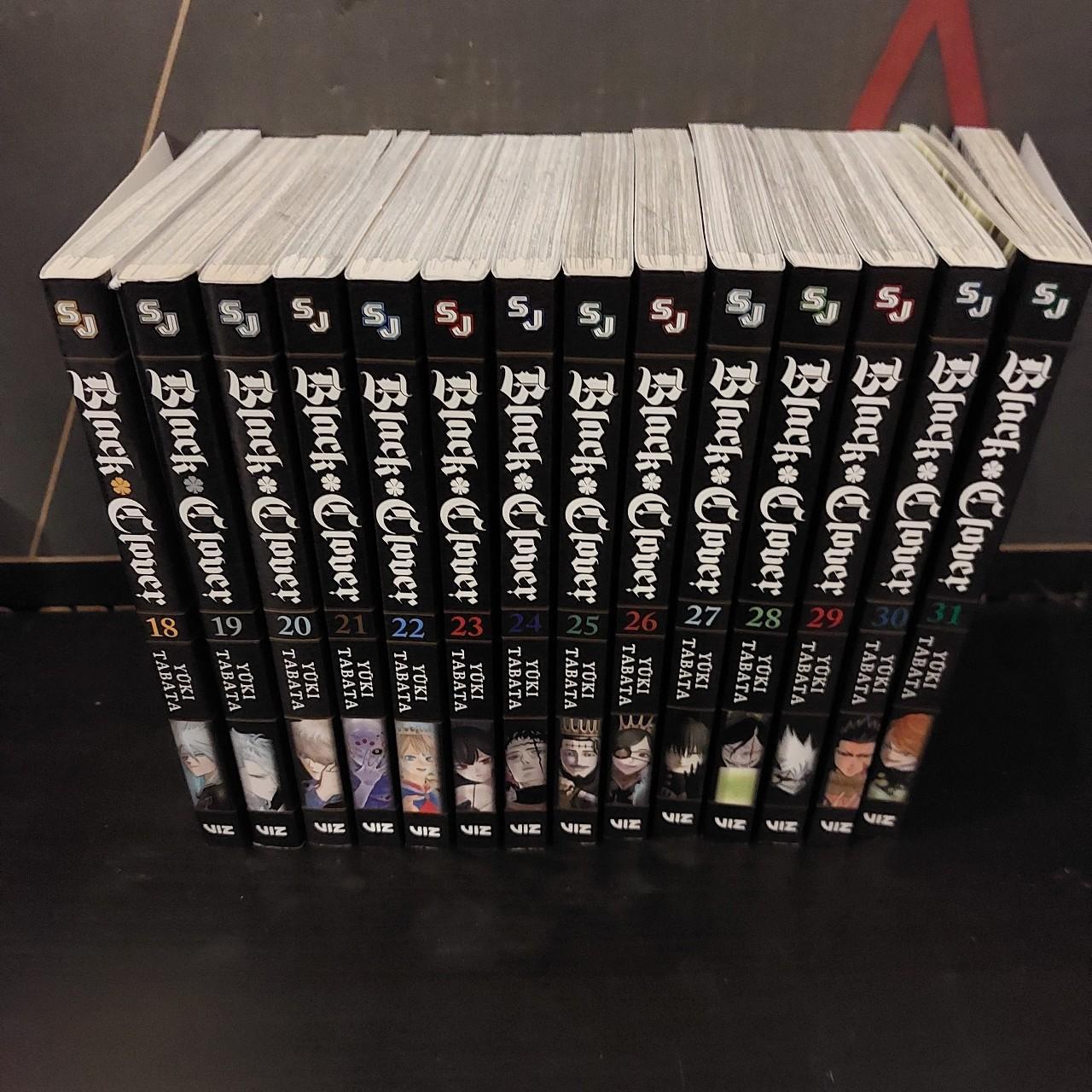 Black Clover Mangas 1 - 31 Missing - 11 and 15... - Depop