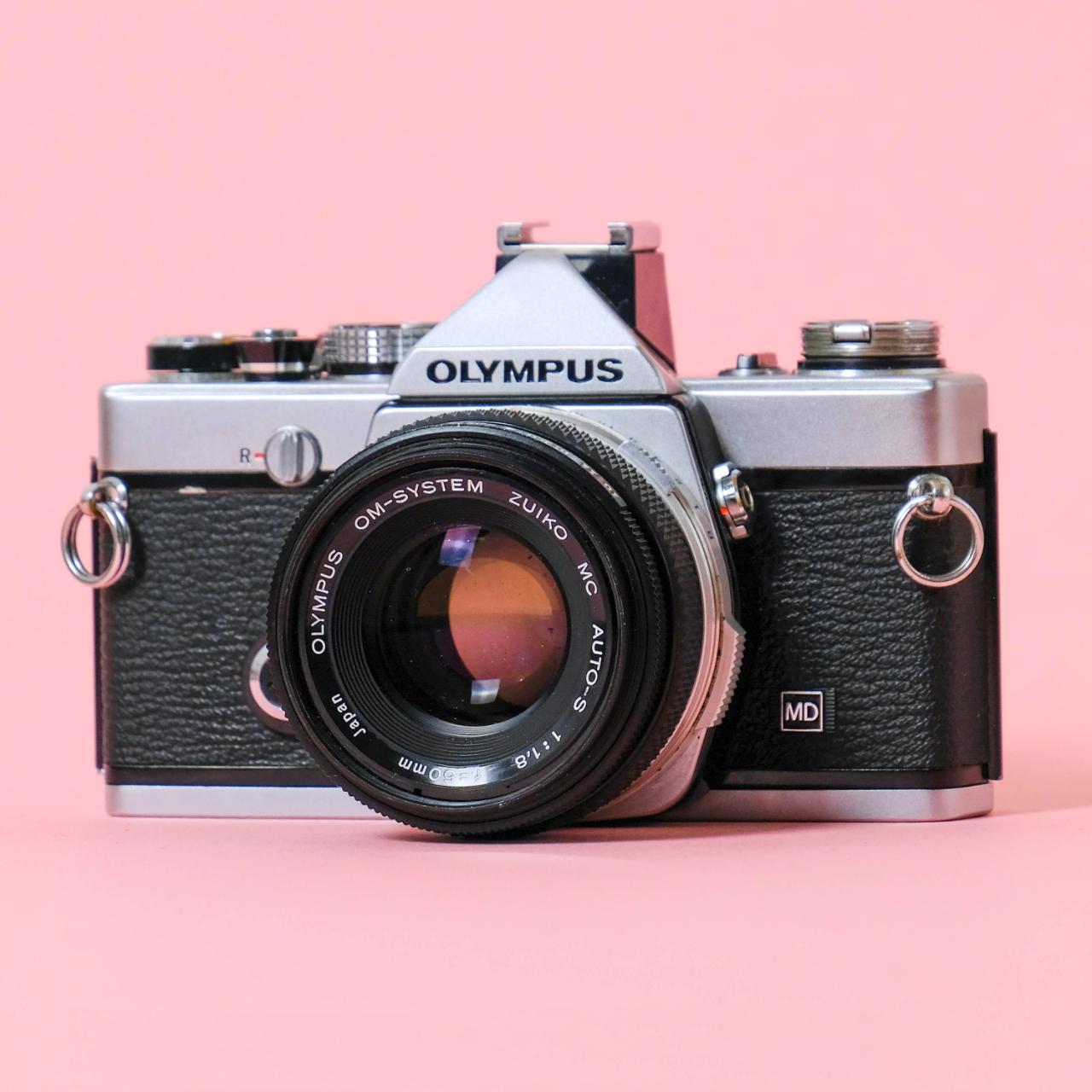 📸 Olympus OM-1 35mm Film Camera 📸 - The Olympus OM-1... - Depop