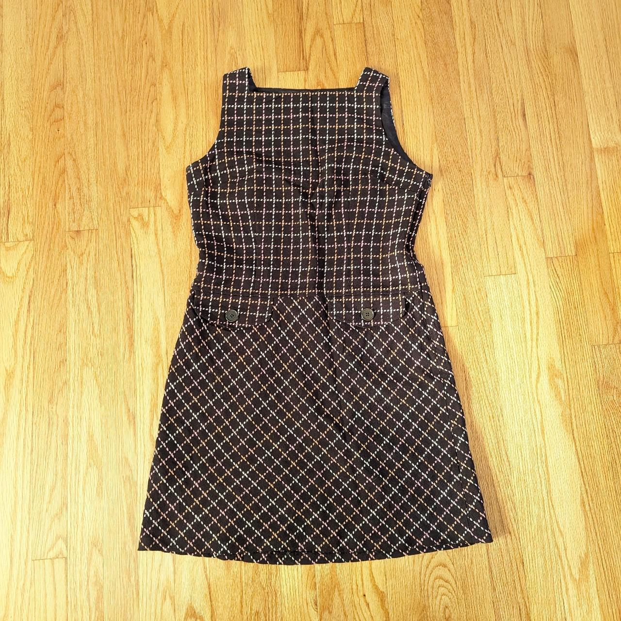 mod-style-brown-wool-dress-size-8-petite-from-depop