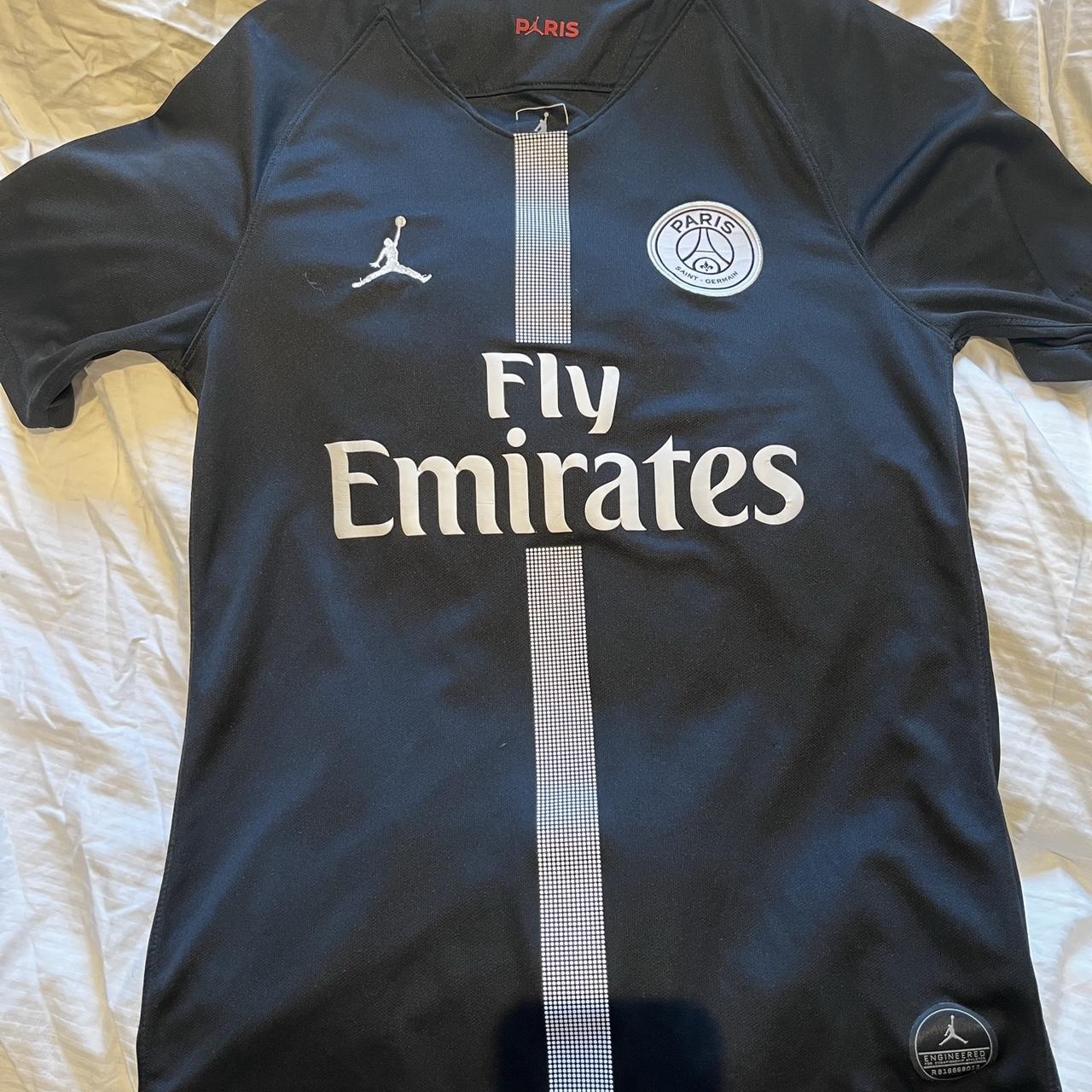 PSG 18/19 European Home Size Small Mbappe... - Depop