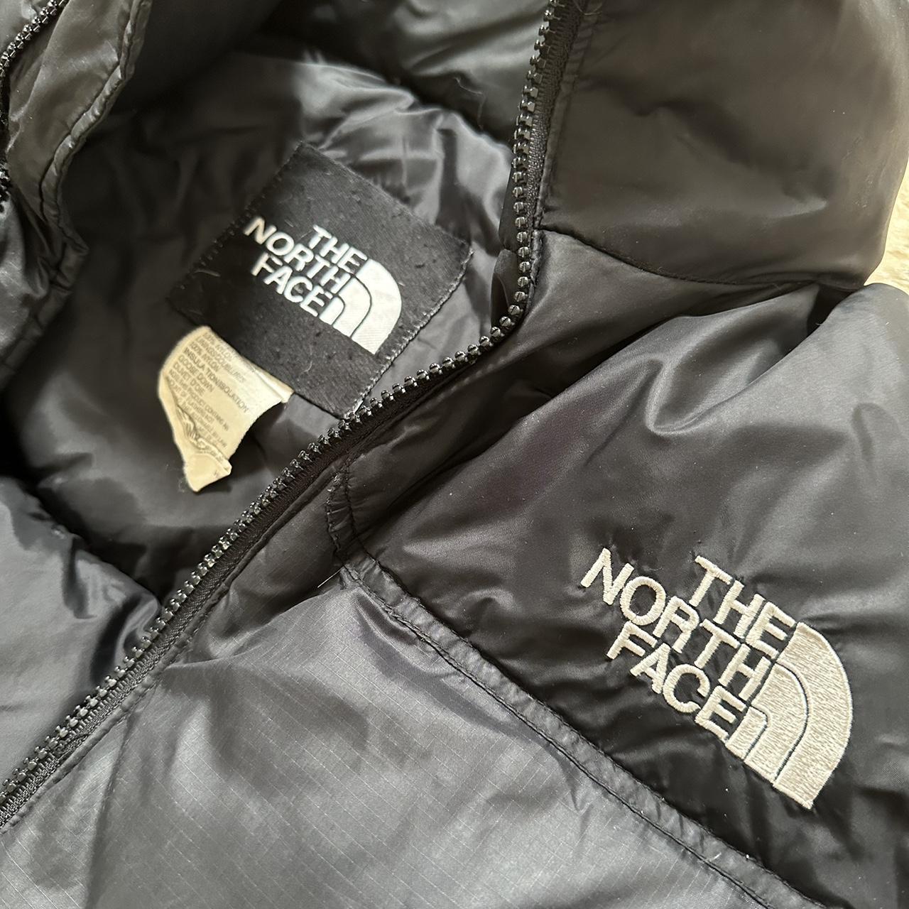 The North Face Men's Black and White Jacket | Depop