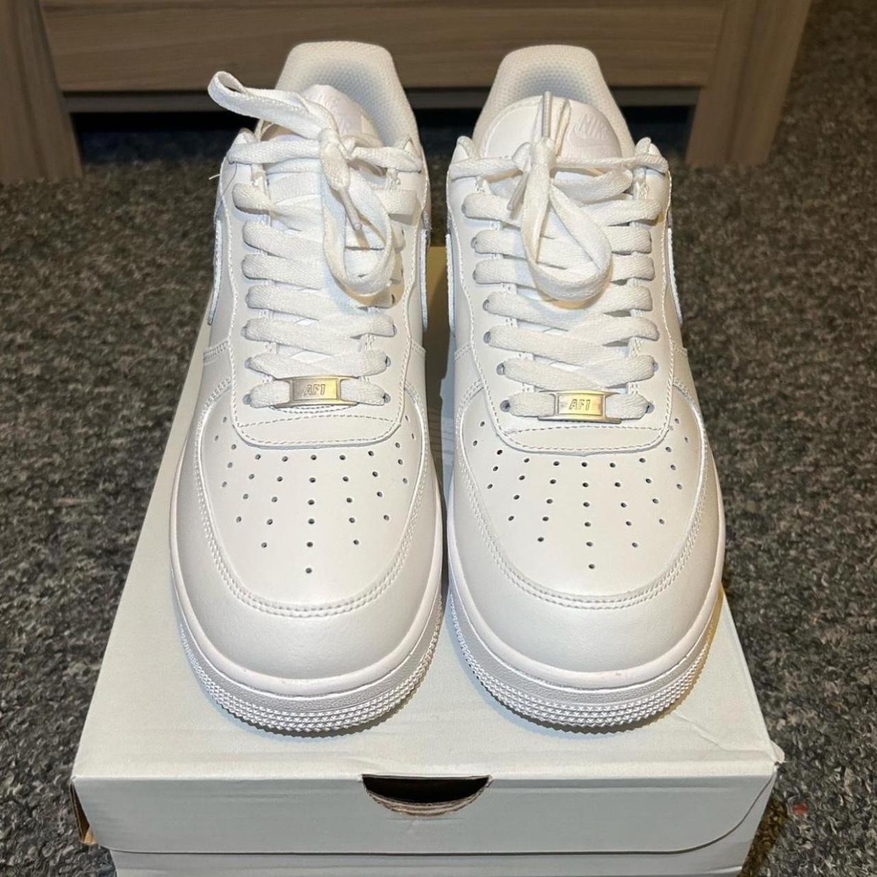 Nike air force 1 Uk size 10 White Brand new Need... - Depop