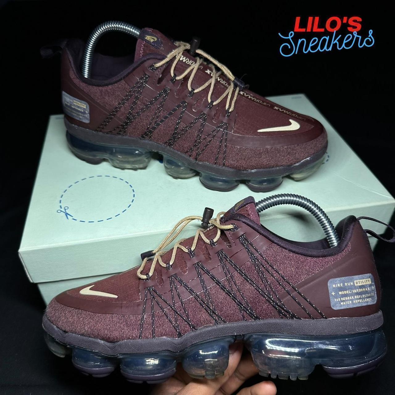 Nike air vapormax run utility burgundy crush women's shoe hotsell