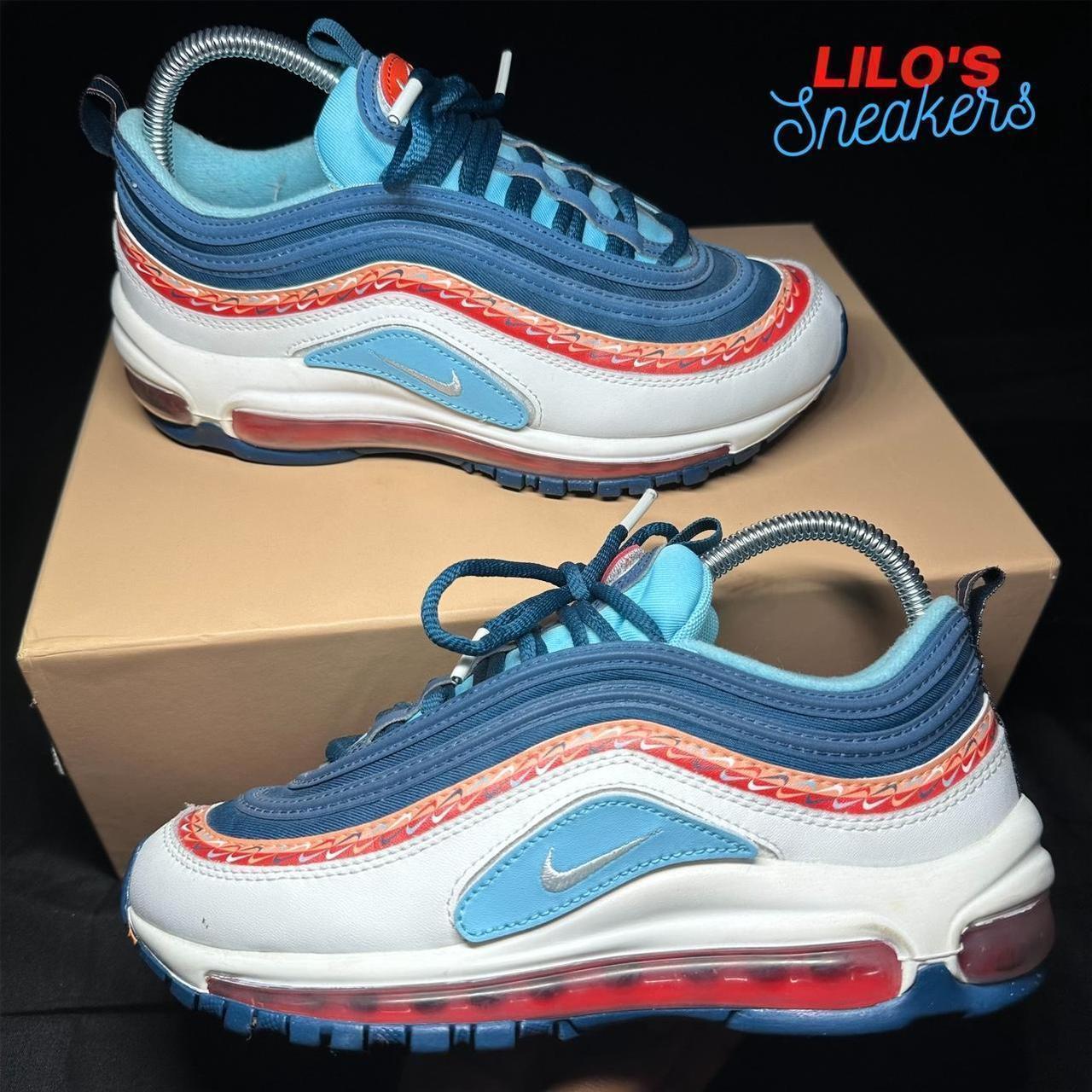 Nike Air Max 97 Swoosh Chain Condition 9.5 10. Depop