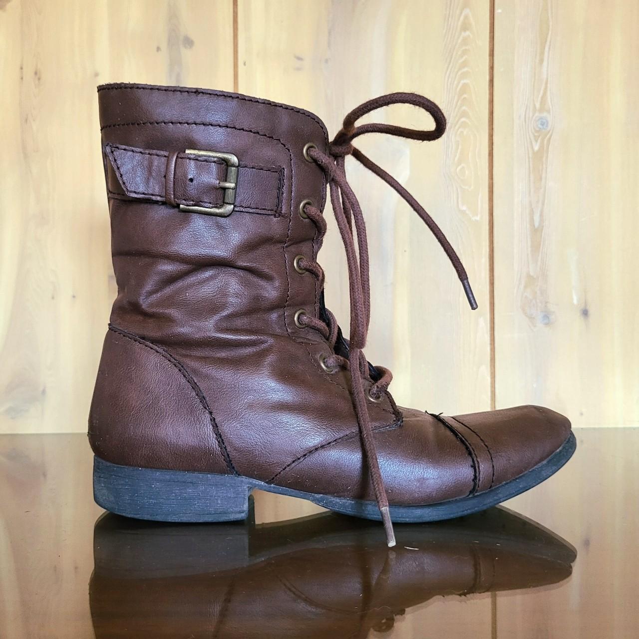 American rag farahh combat booties hotsell