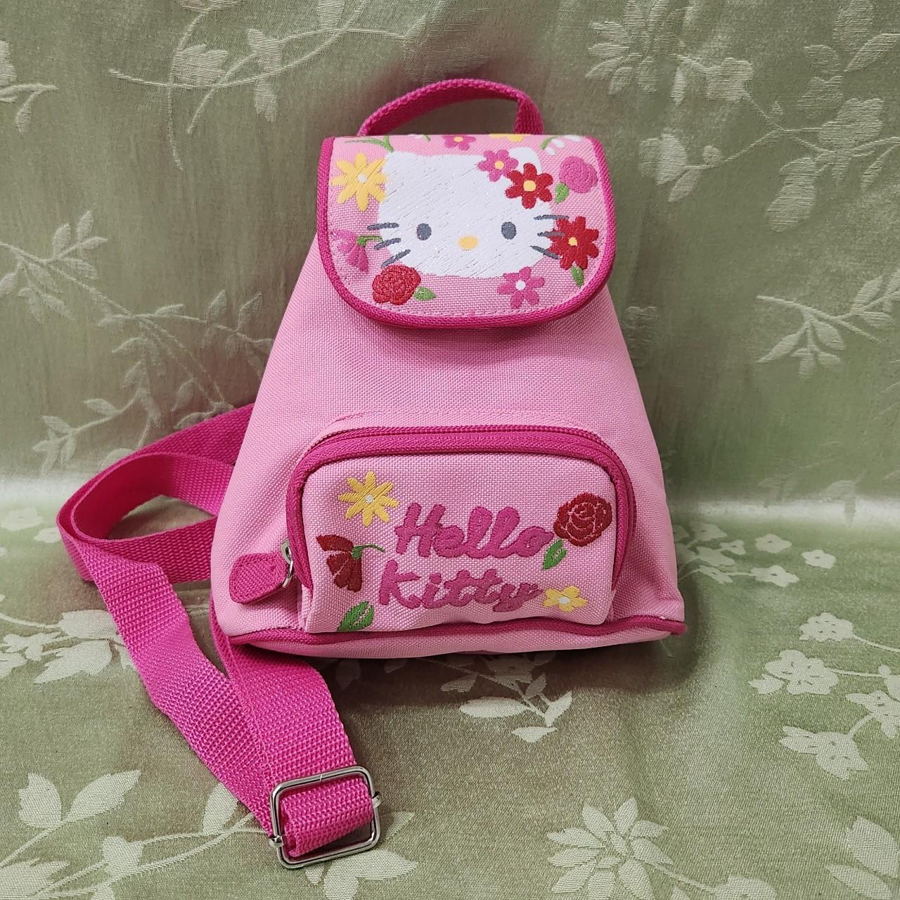 2000s HELLO KITTY Messenger Bag, Backpack, Book-bag, - Depop