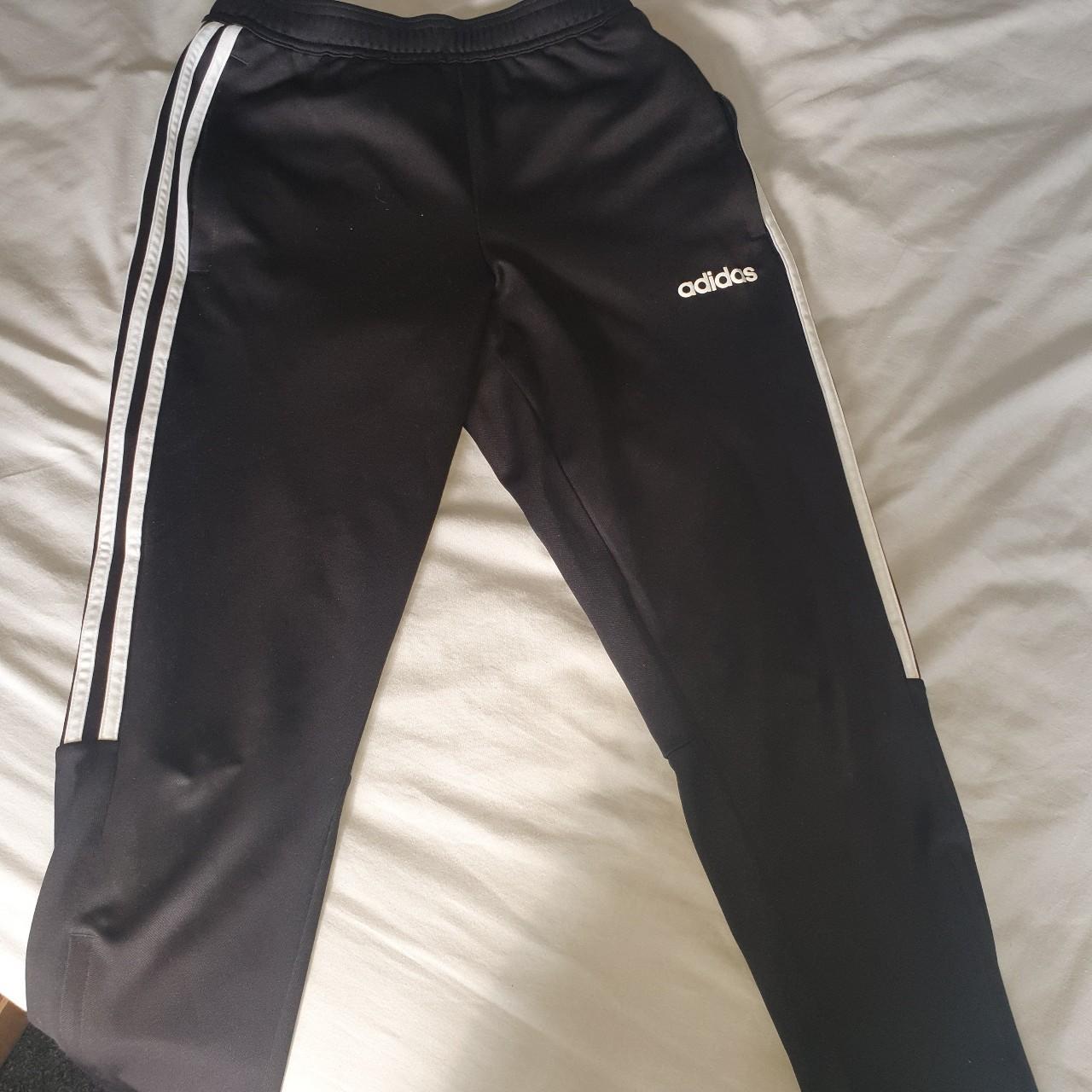 Adidas slim fit tracksuit Bottoms Small mens Very... - Depop