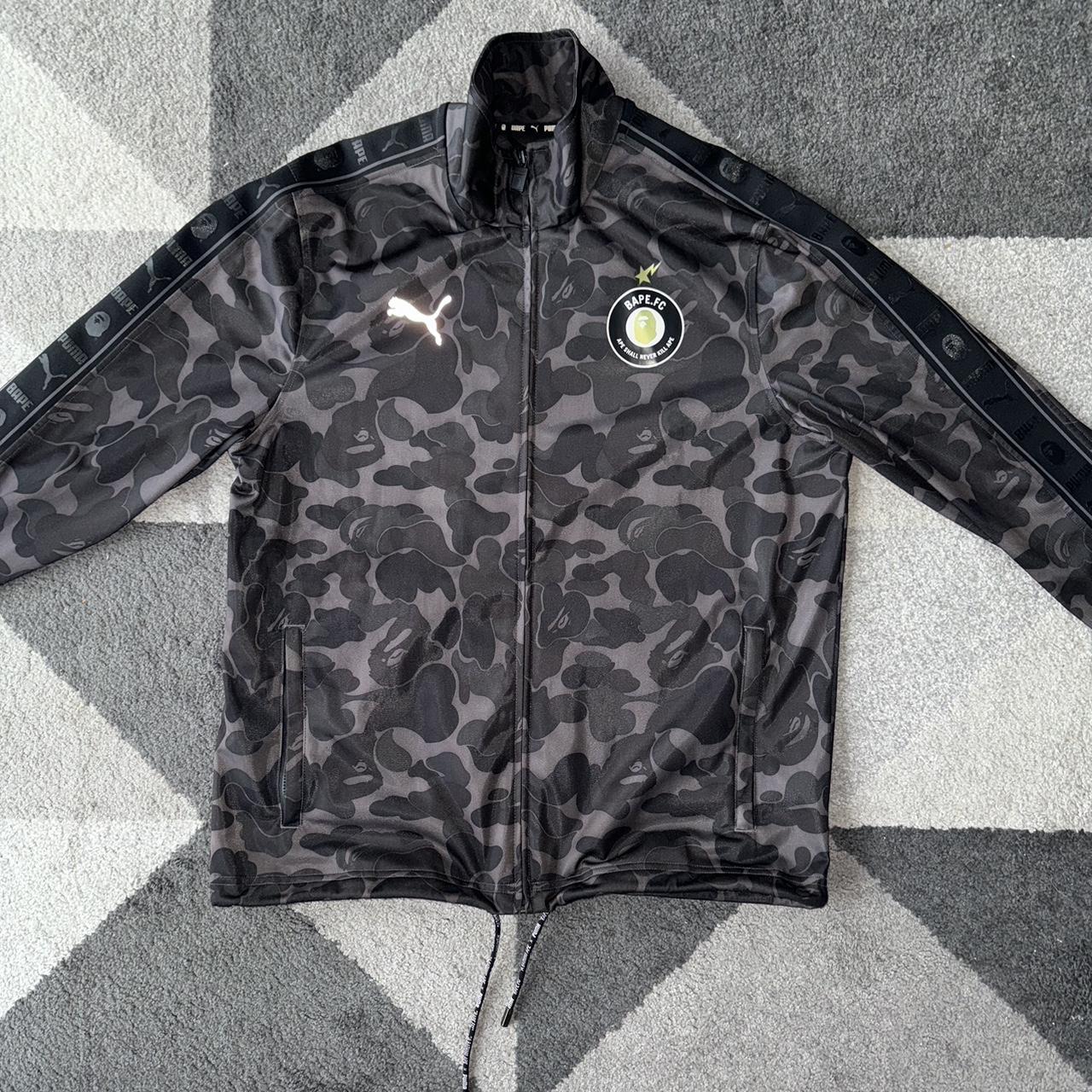 A bathing ape x puma jacket. Bape x puma jacket in. Depop