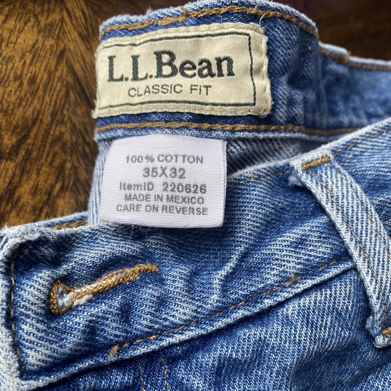 Men’s LL Bean Jeans Size 35x32 Depop