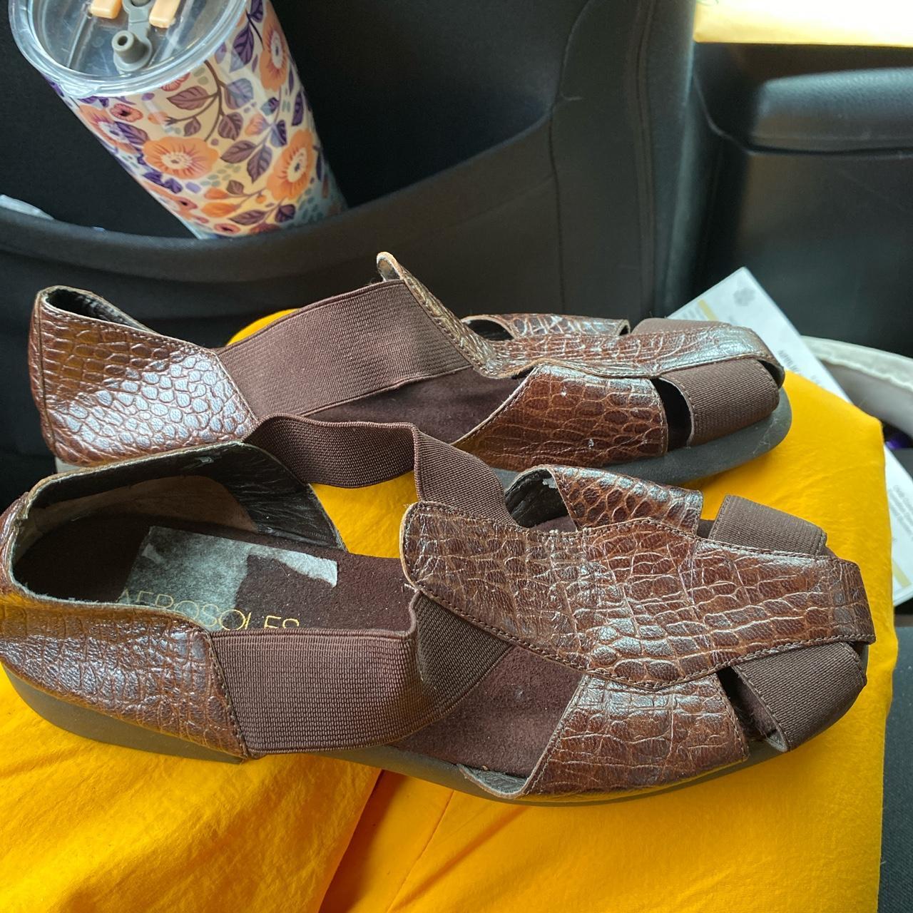 Aerosoles Women's Brown Sandals (2)