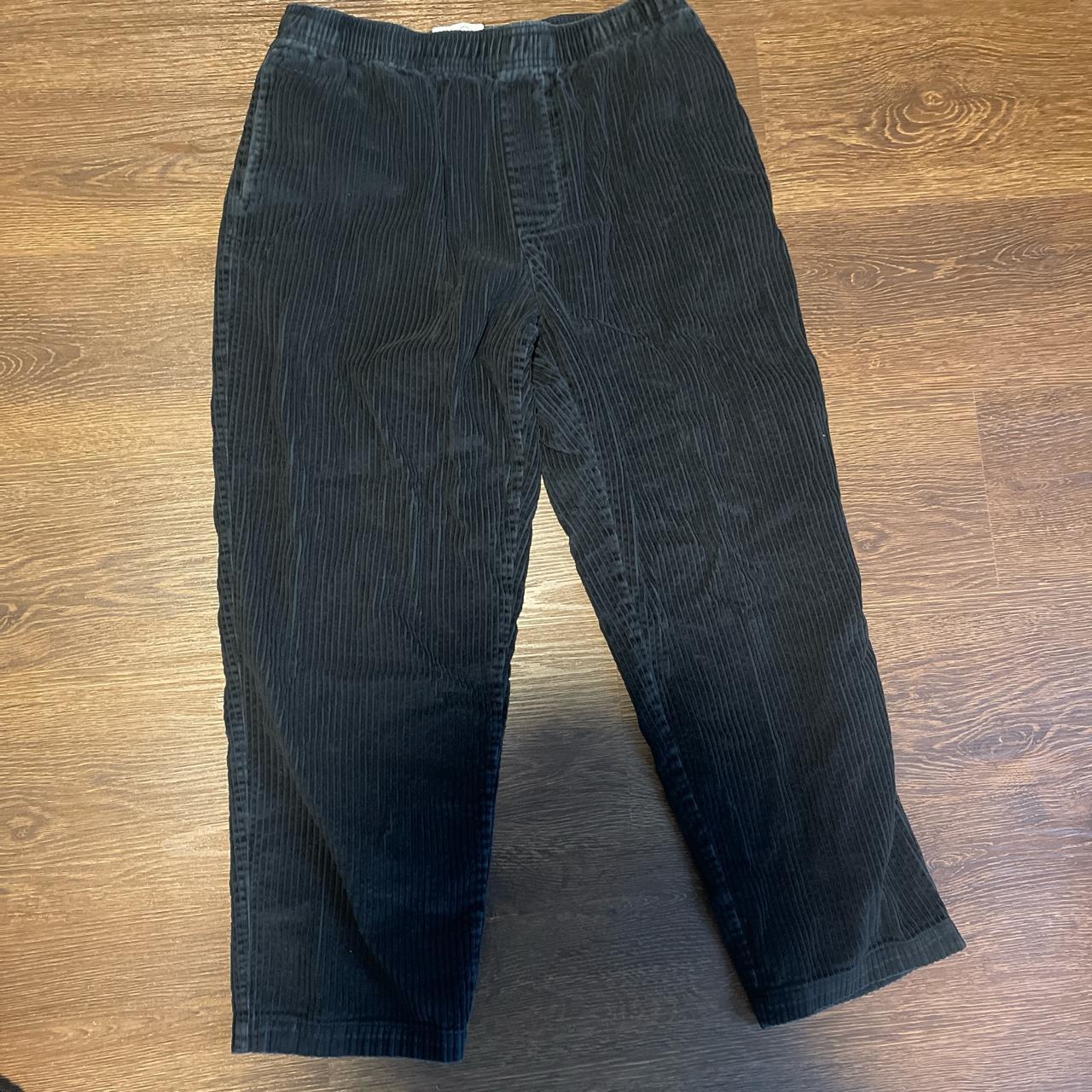 Black Corduroy Urban Outfitters Pants Size... Depop