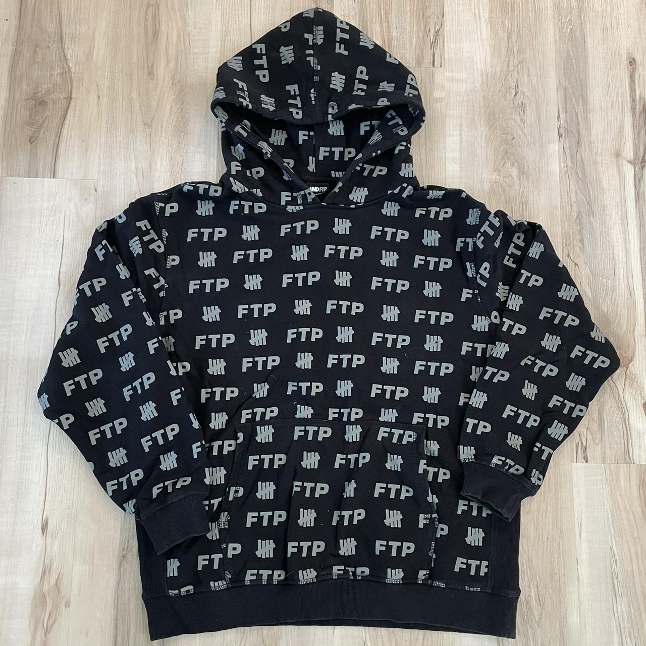 UNDFTD x FTP all over print hoodie Men s large No. Depop