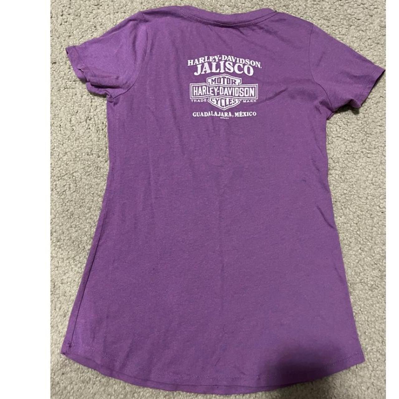 Harley-Davidson Motorcycle Jalisco Women’s Purple... - Depop