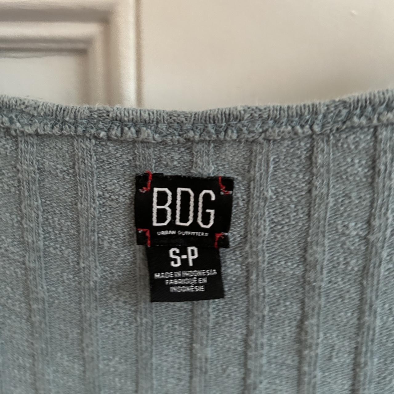 BDG small blue/Grey top. Condition: used but good.... - Depop