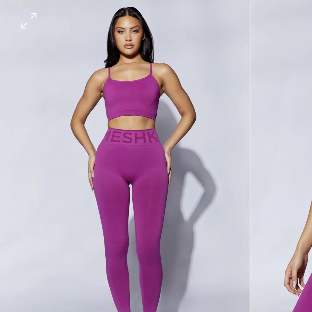 meshki brown leggings