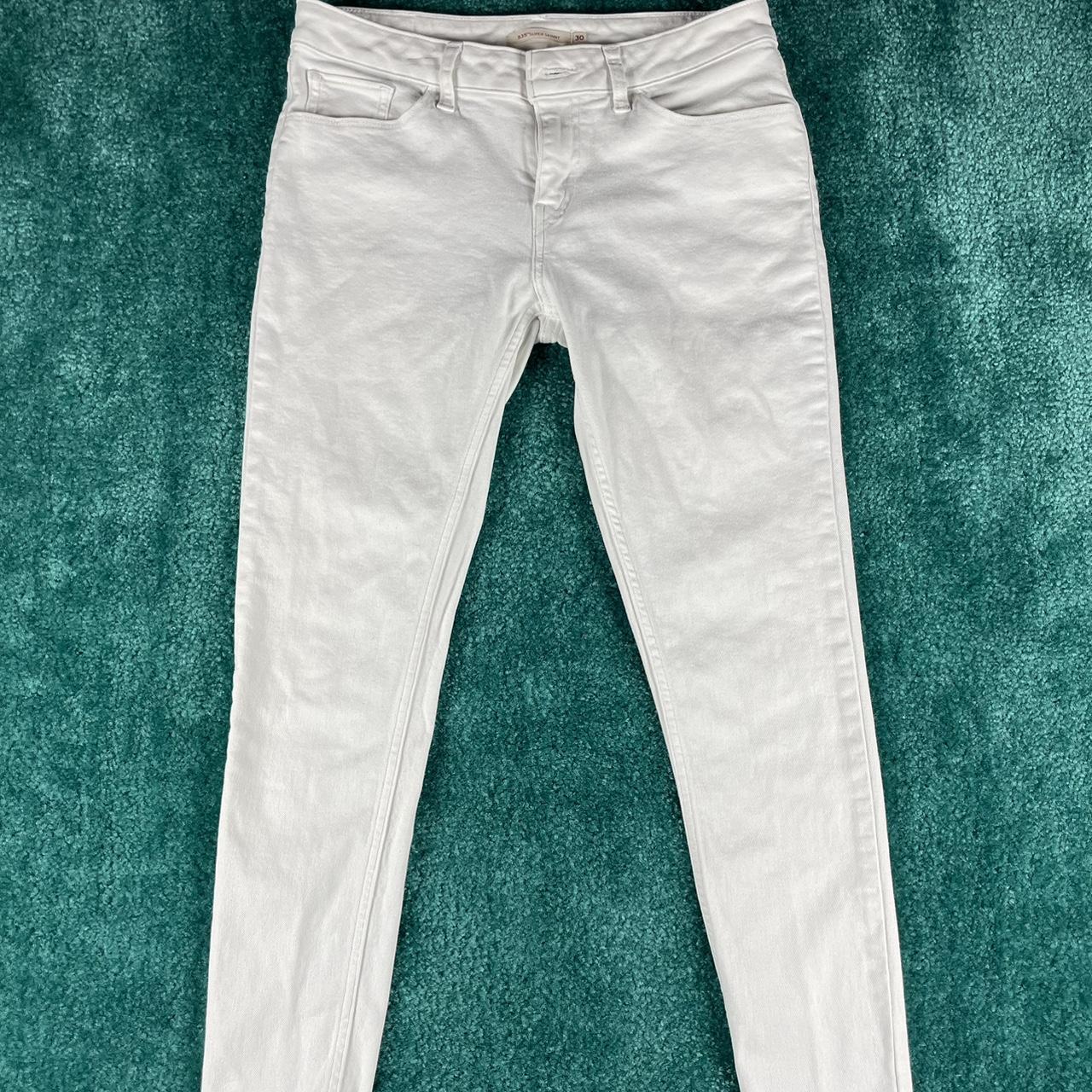 Levi's Men's White Jeans | Depop