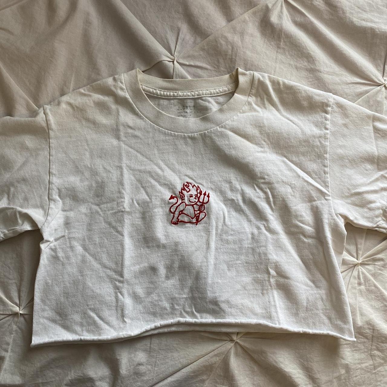 Brandy Melville John Galt devil tshirt - Depop