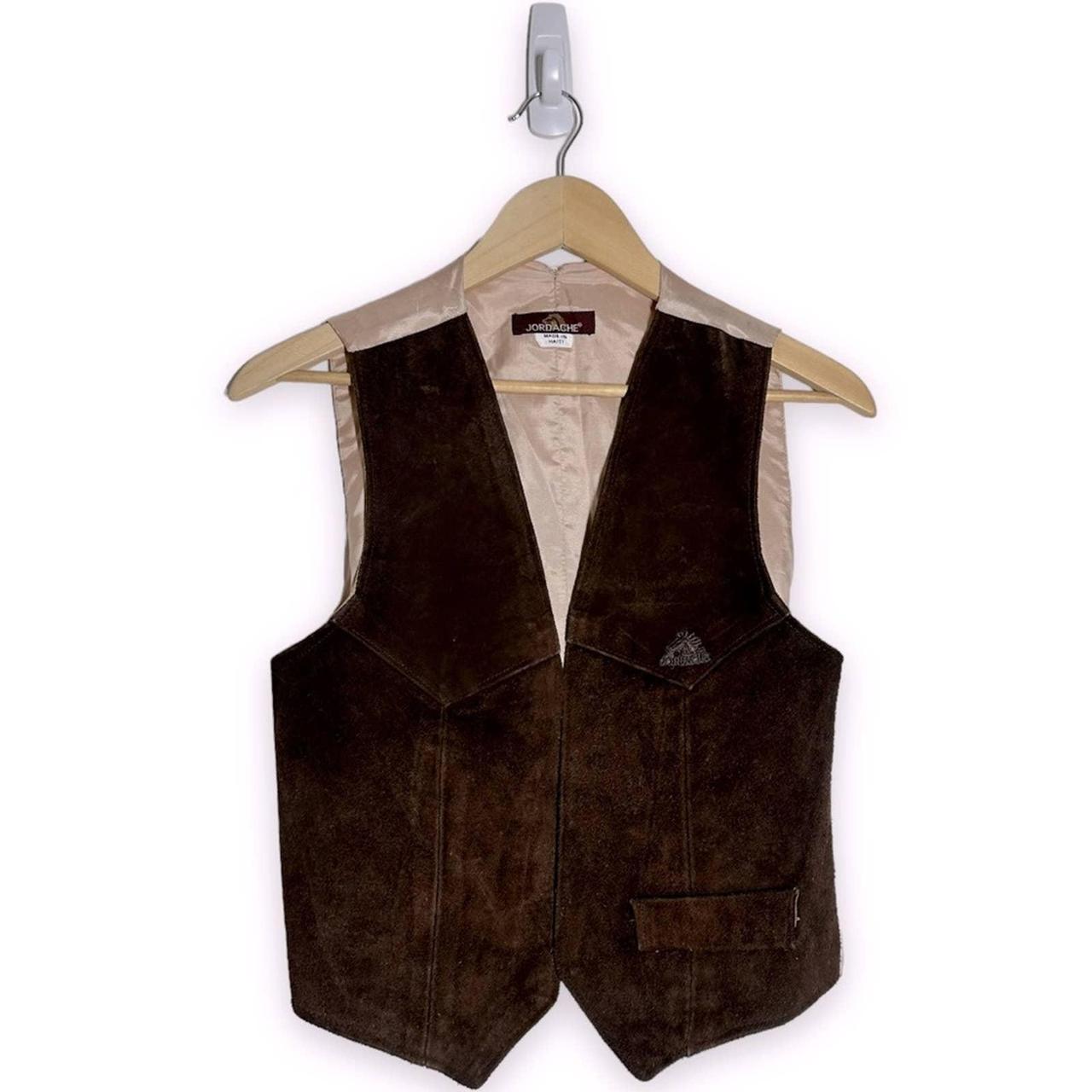 Suede on sale western vest