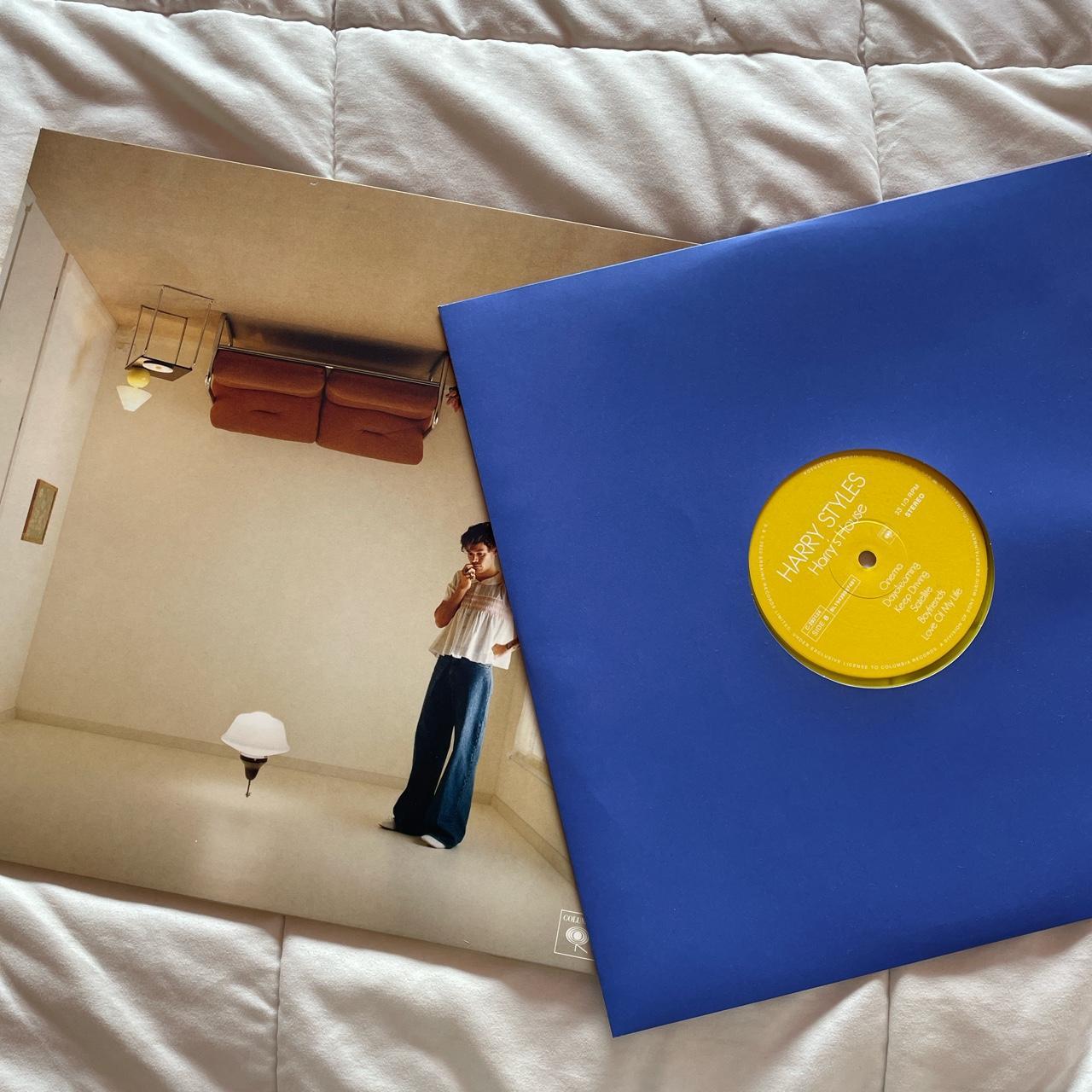 yellow limited edition target harry styles vinyl w/ - Depop