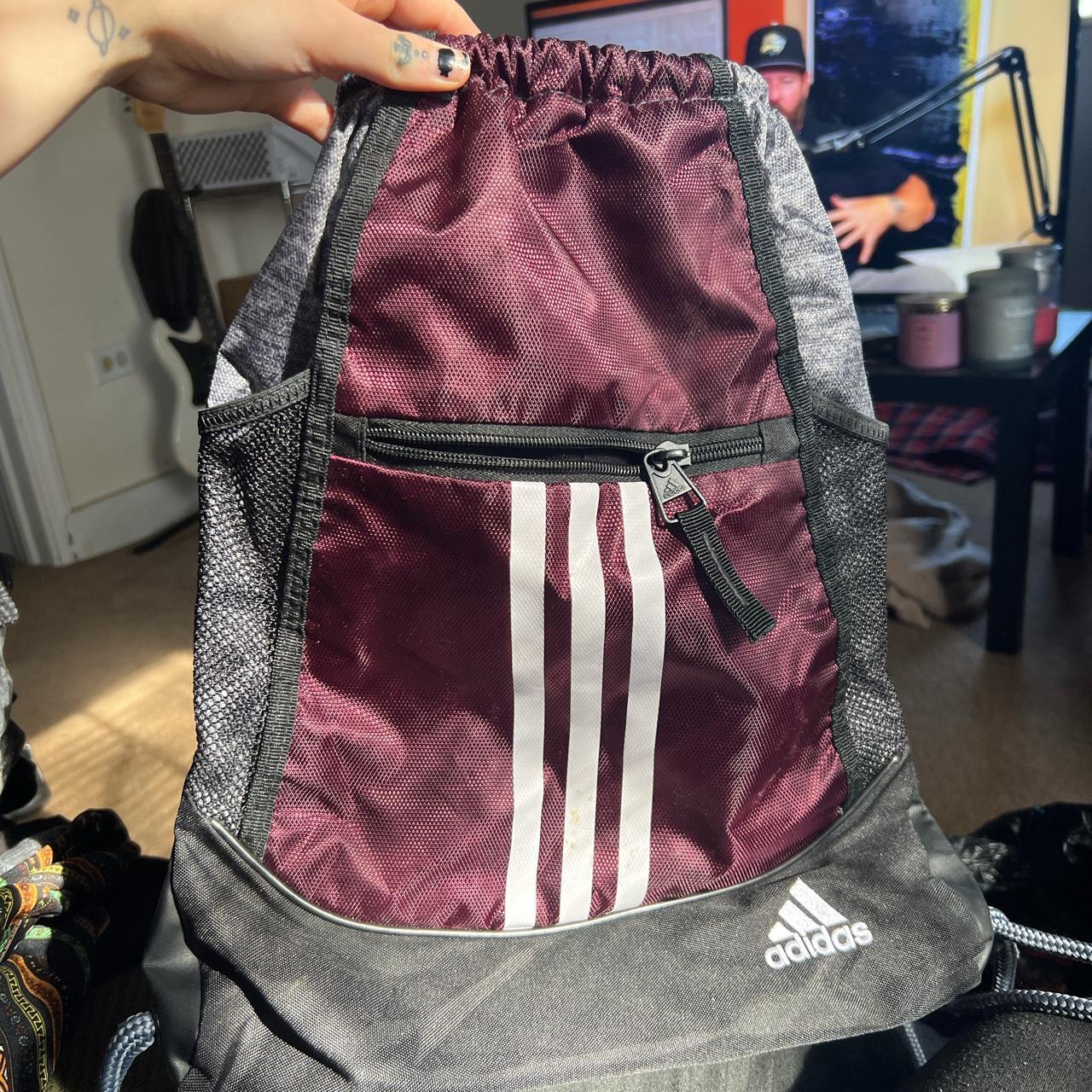 Adidas Women's Purple and Grey Bag
